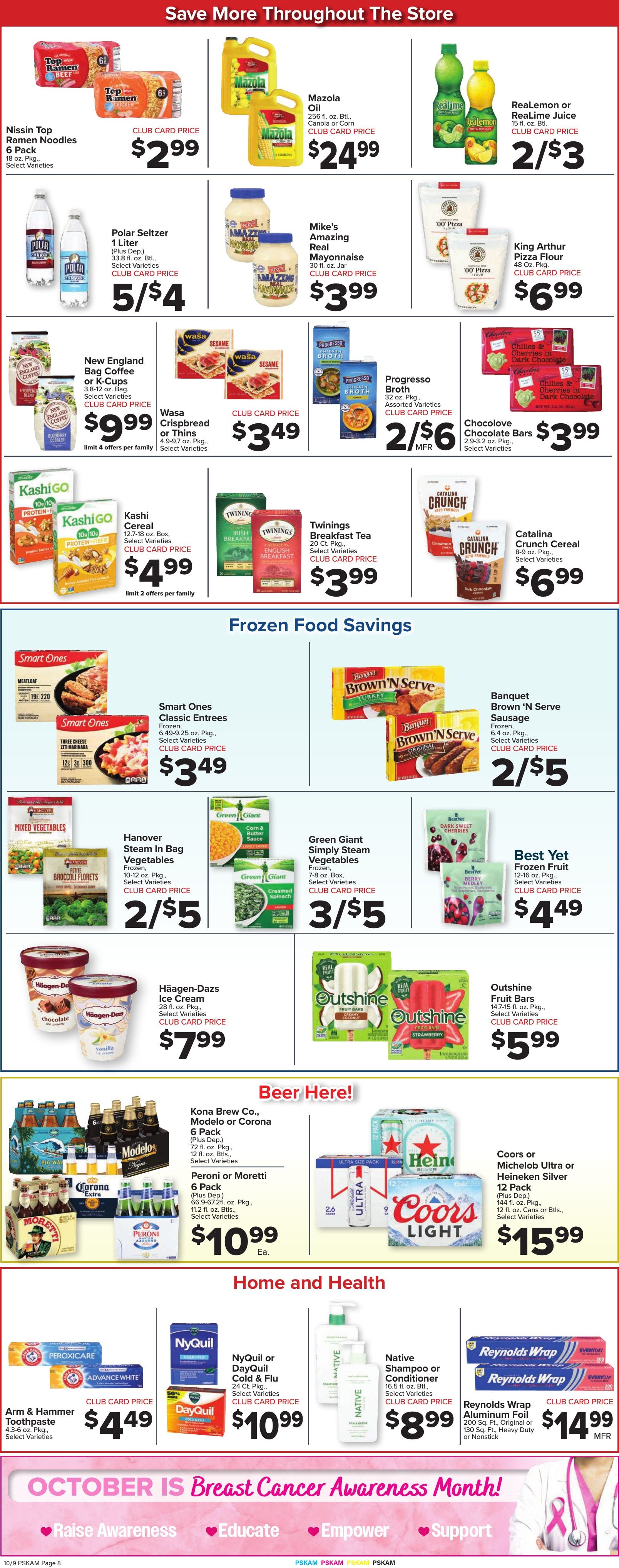 Foodtown Weekly Ad October 9 - 15, 2026