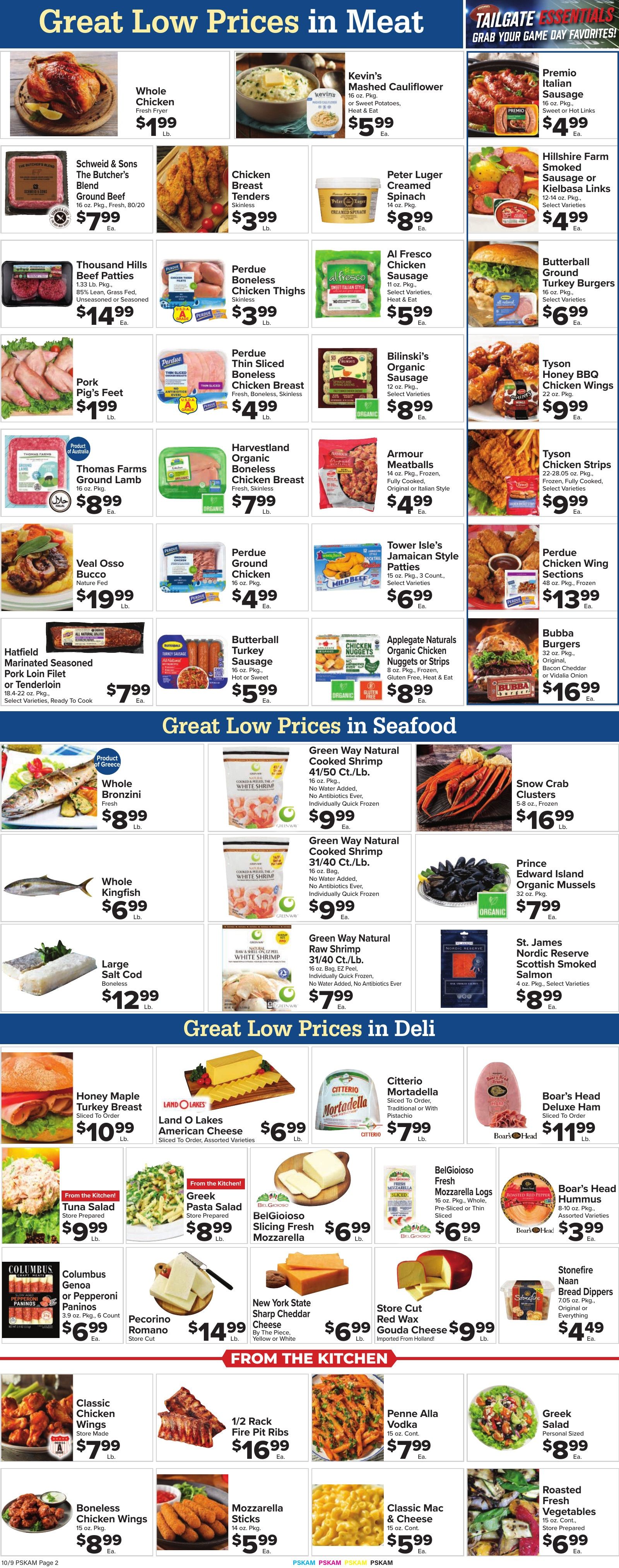 Foodtown Weekly Ad October 9 - 15, 2026
