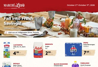 Marche Leo's Flyer October 2 to 11