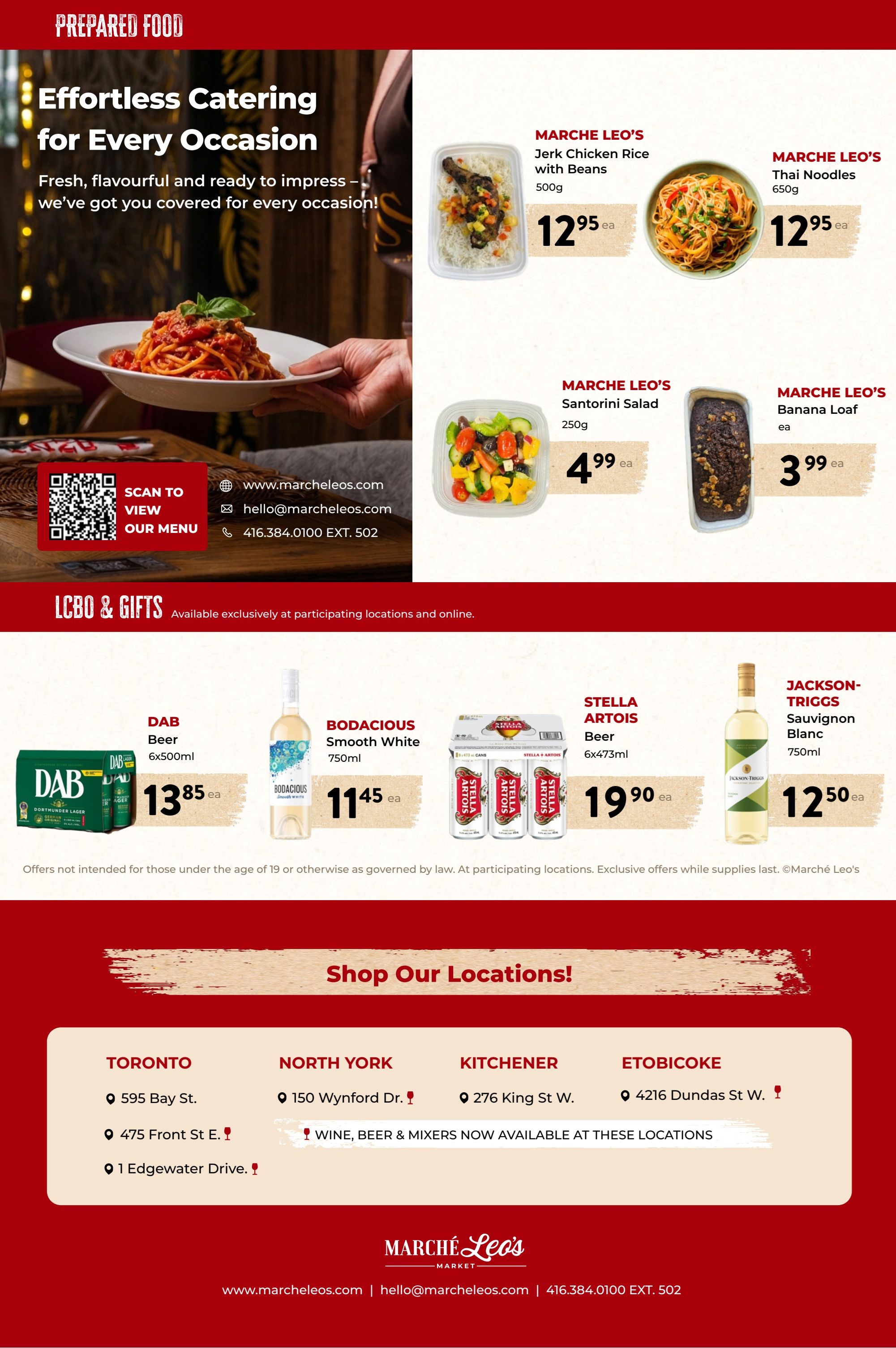 Marche Leo's Flyer October 2 to 11
