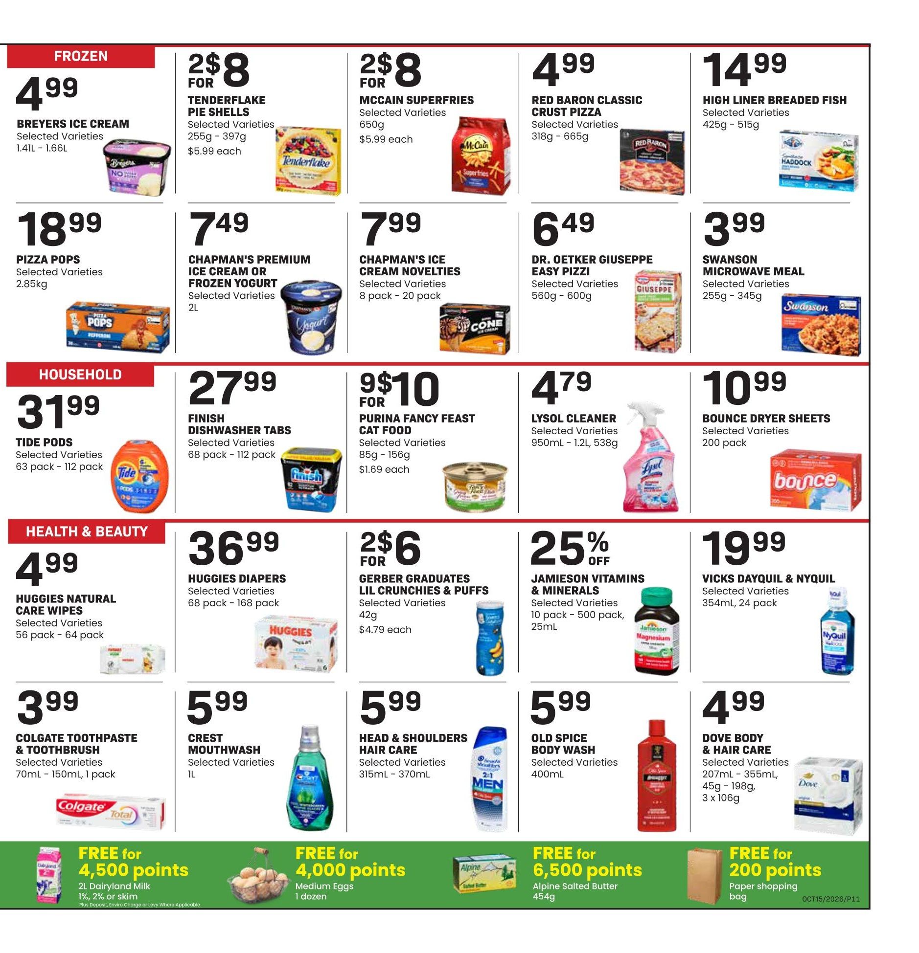Freson Bros. Flyer October 9 to 15
