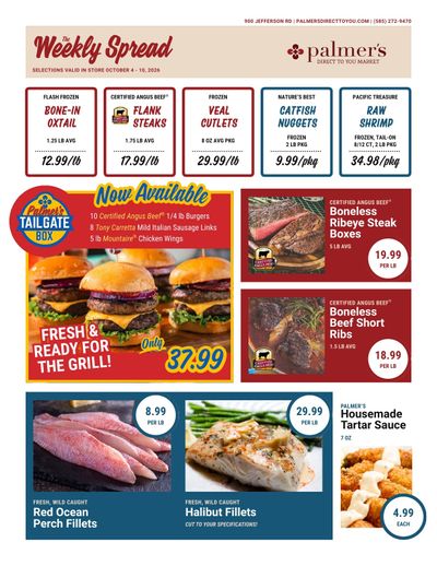 Palmer's Direct To You Market Weekly Ad October 4 - 10, 2026