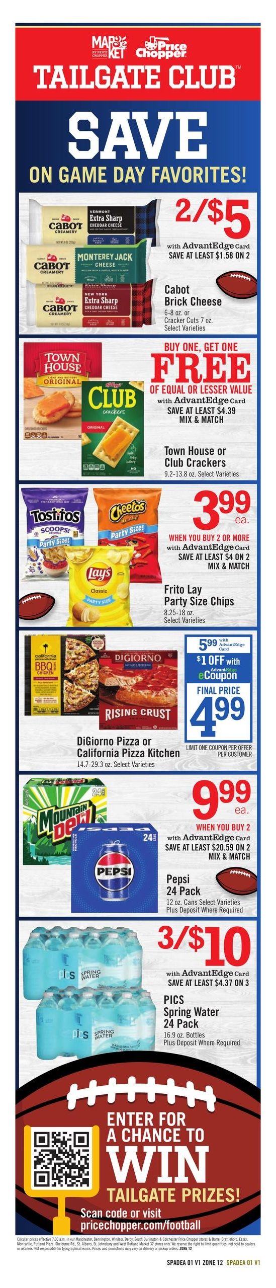 Price Chopper (Williamstown Area, MA) Weekly Ad October 4 - 10, 2026