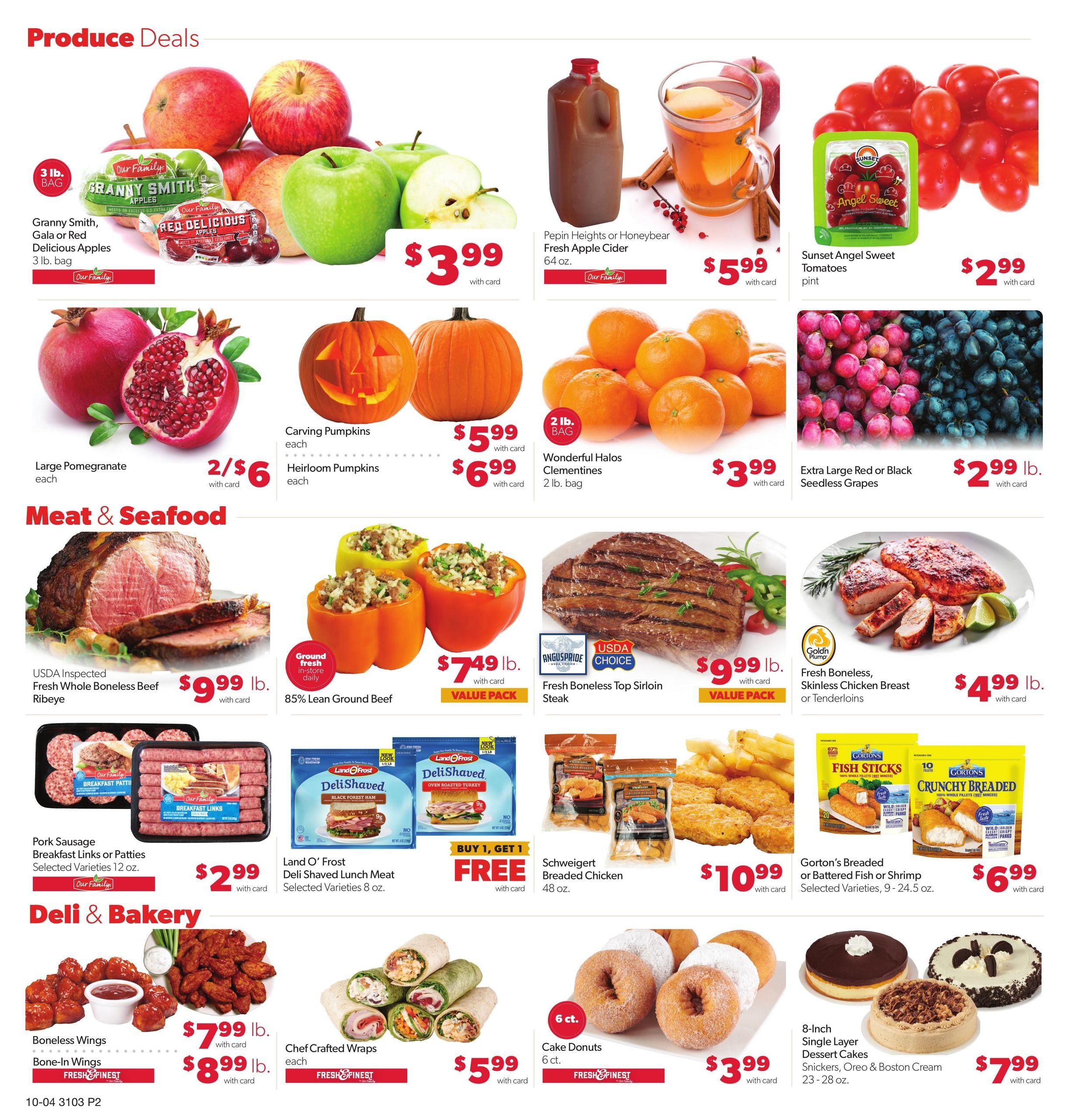 Family Fare (Bismarck-Dickinson Area, ND) Weekly Ad October 4 - 10, 2026