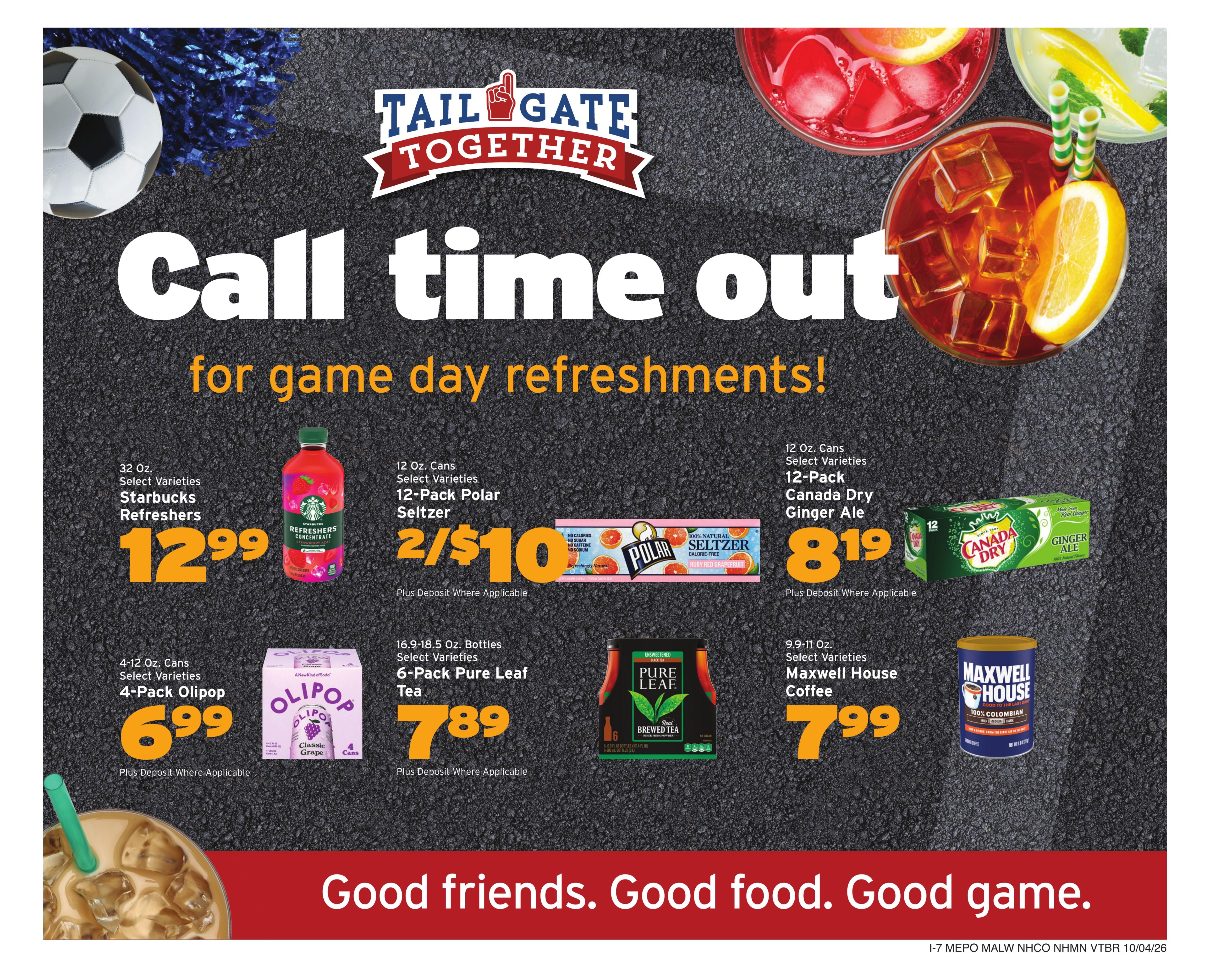 Hannaford (Athol Area, MA) Week 41 Flyer - for Flipp Weekly Ad October 4 - 10, 2026