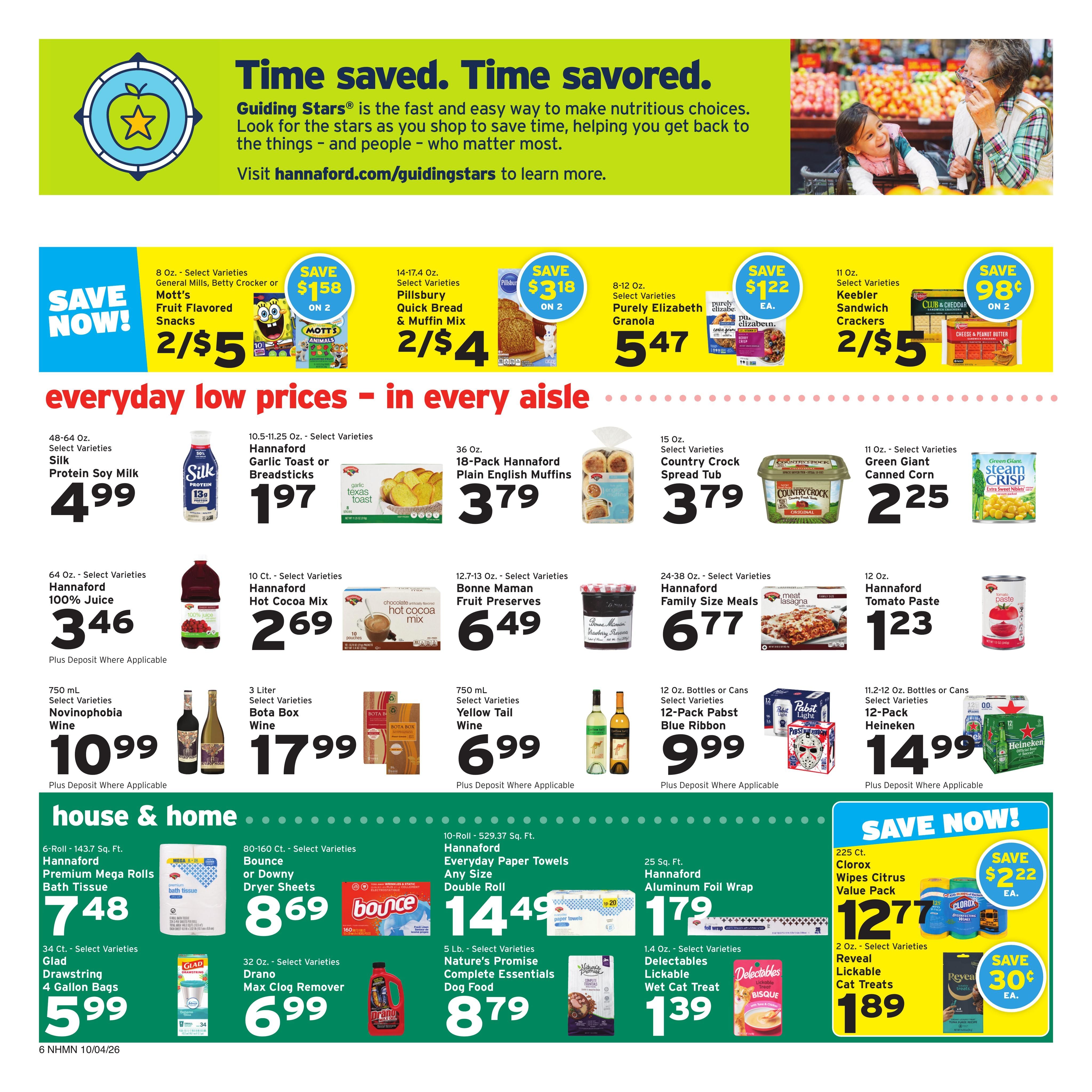 Hannaford (Berwick Area, ME) Week 41 Flyer - for Flipp Weekly Ad October 4 - 10, 2026