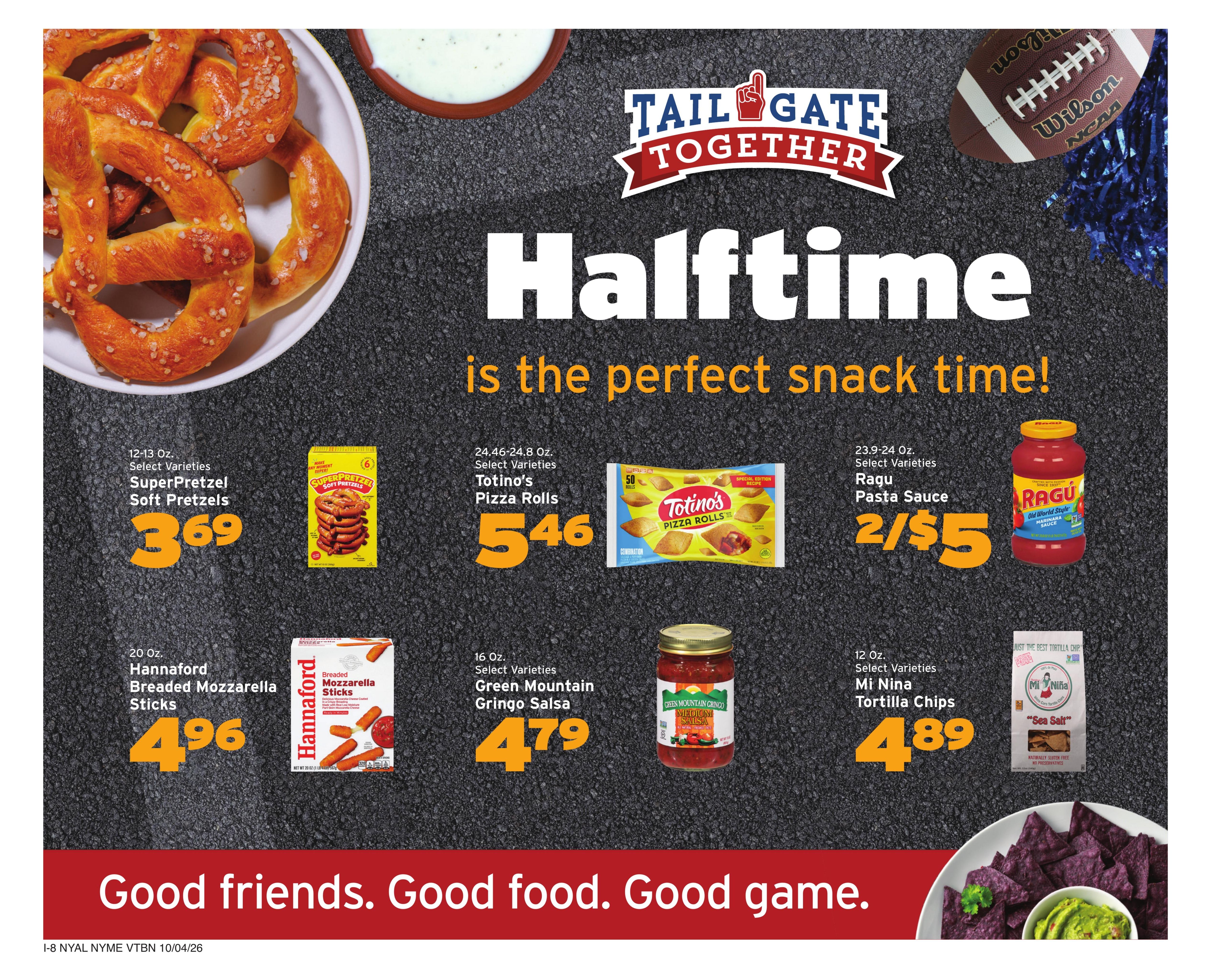 Hannaford (Albany Area, NY) Week 41 Flyer - for Flipp Weekly Ad October 4 - 10, 2026