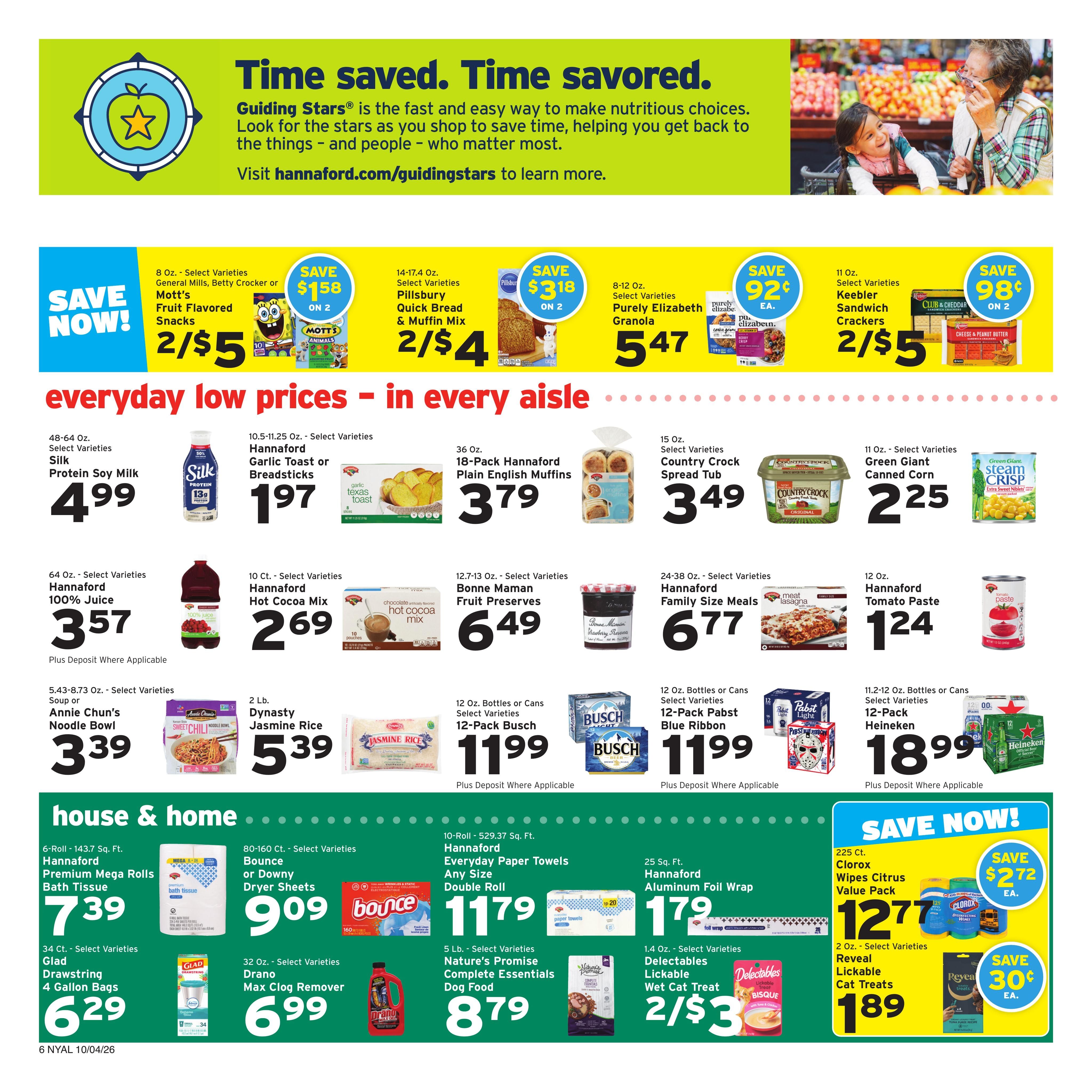 Hannaford (Albany Area, NY) Week 41 Flyer - for Flipp Weekly Ad October 4 - 10, 2026