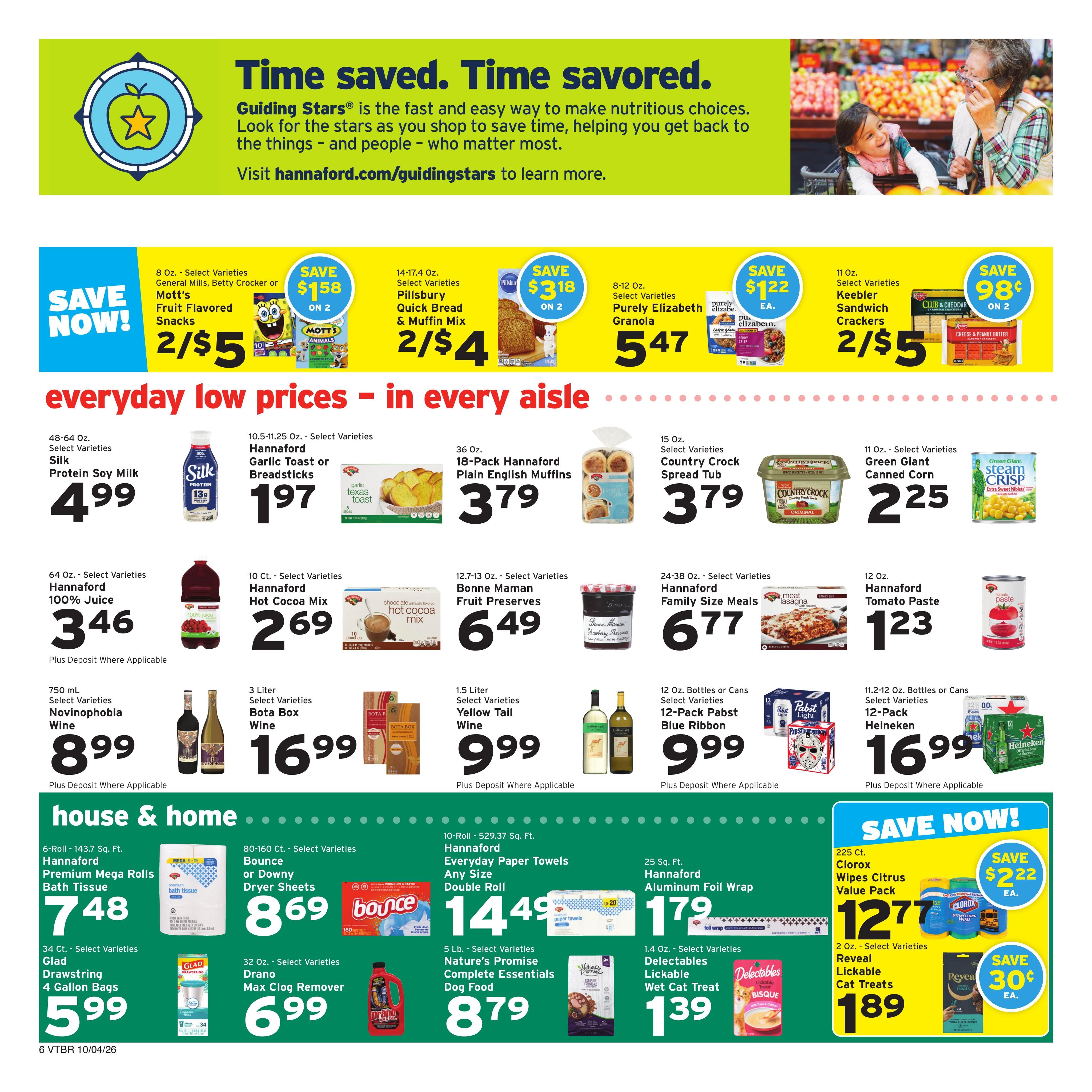 Hannaford (Brattleboro Area, VT) Week 41 Flyer - for Flipp Weekly Ad October 4 - 10, 2026