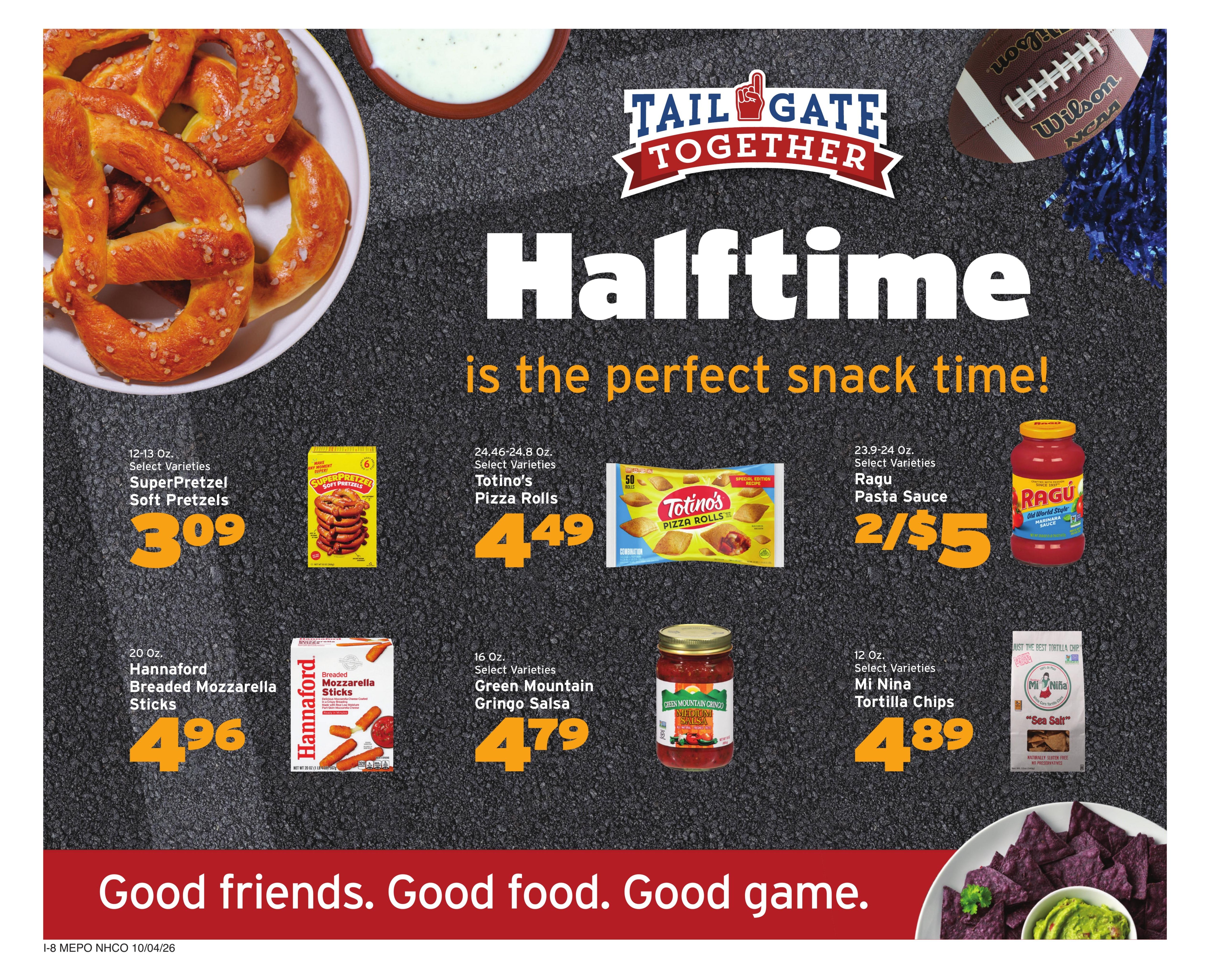 Hannaford (Portland Area, ME) Week 41 Flyer - for Flipp Weekly Ad October 4 - 10, 2026