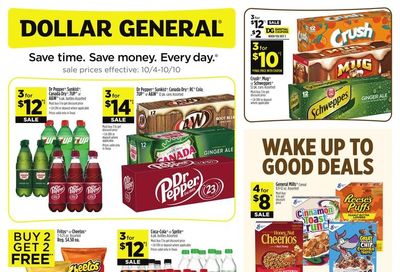 Dollar General (Abilene Area, TX) Weekly Ad October 4 - 10, 2026