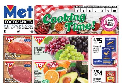 Met Foodmarkets (New Jersey, New York) Weekly Ad October 4 - 10, 2026