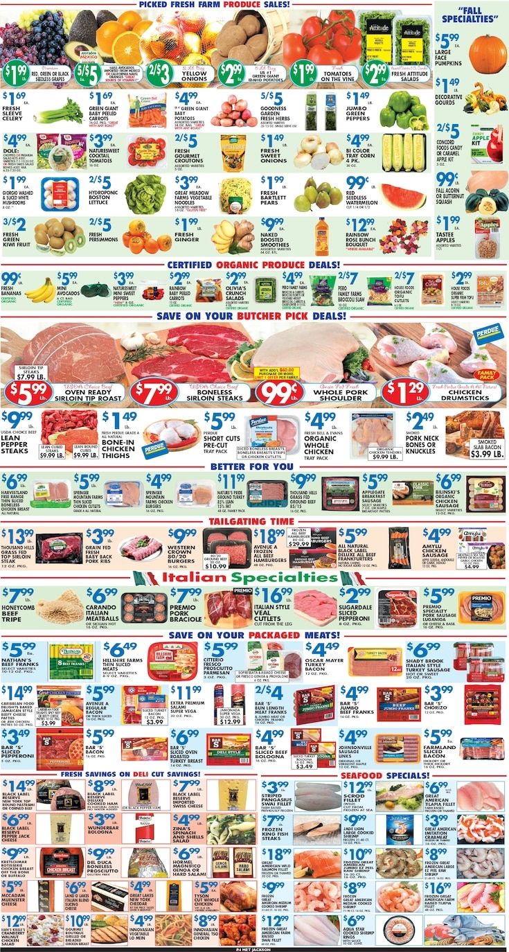 Met Foodmarkets (Bronx, NY) Weekly Ad October 4 - 10, 2026