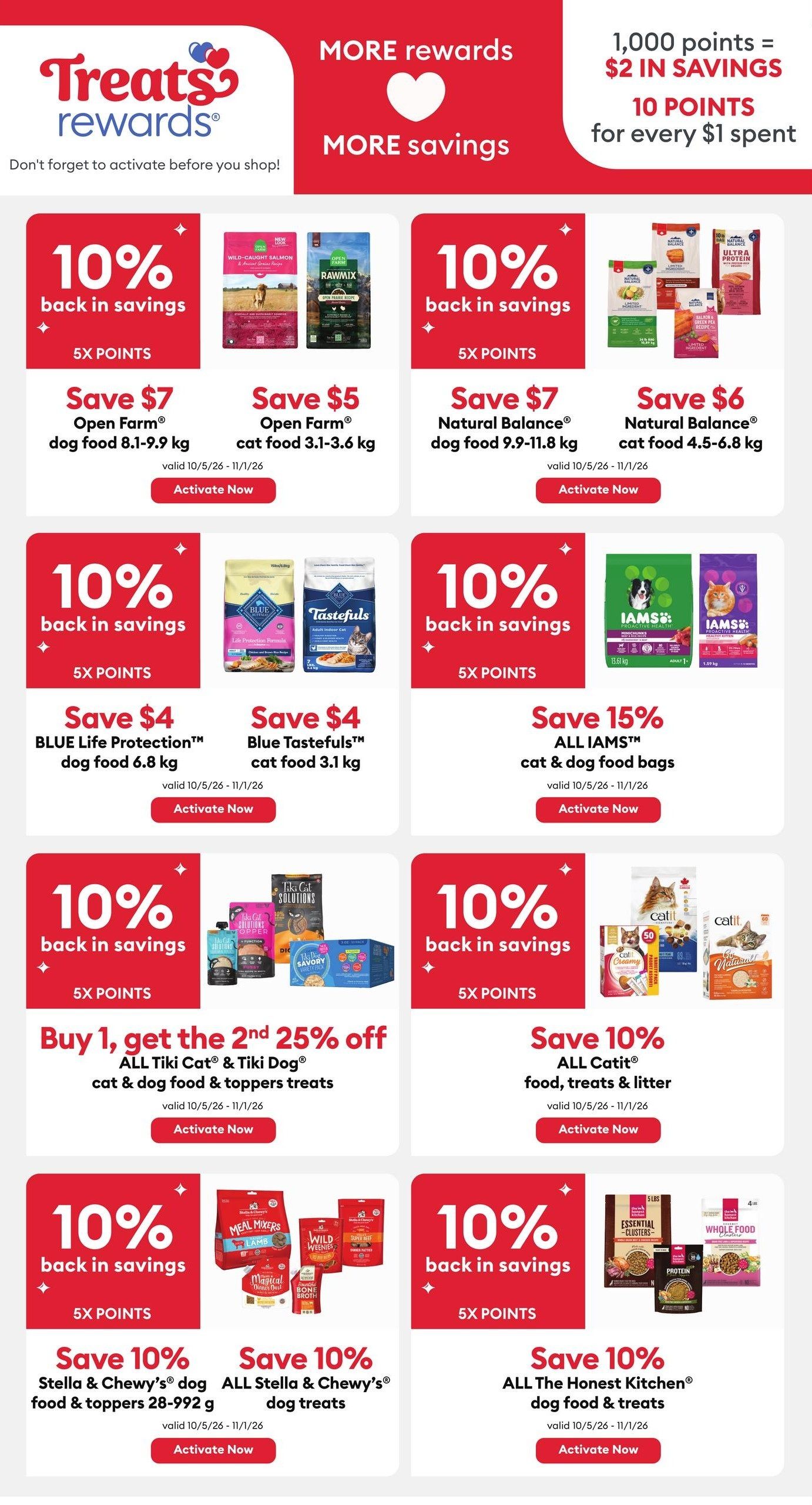 PetSmart Flyer October 5 to November 1