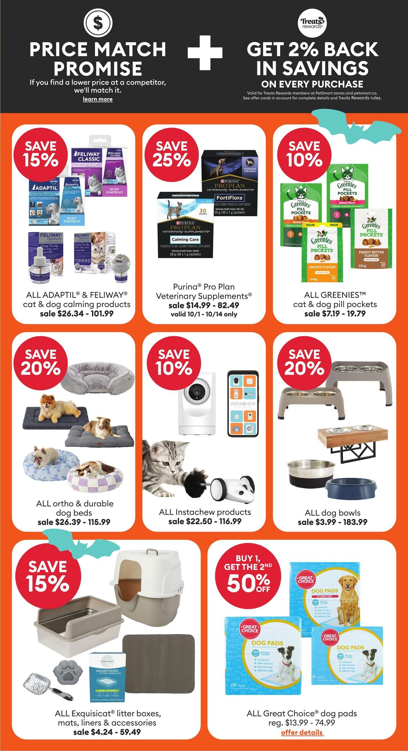 PetSmart Flyer October 5 to November 1