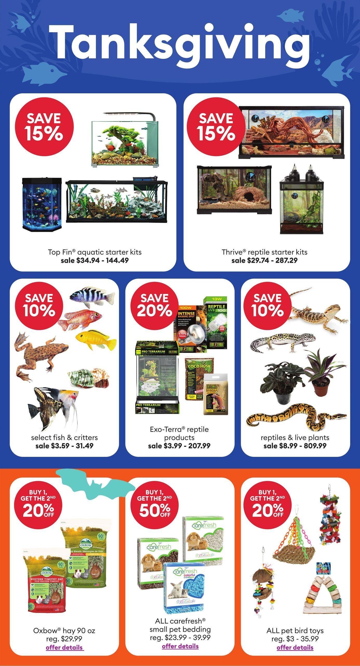 PetSmart Flyer October 5 to November 1