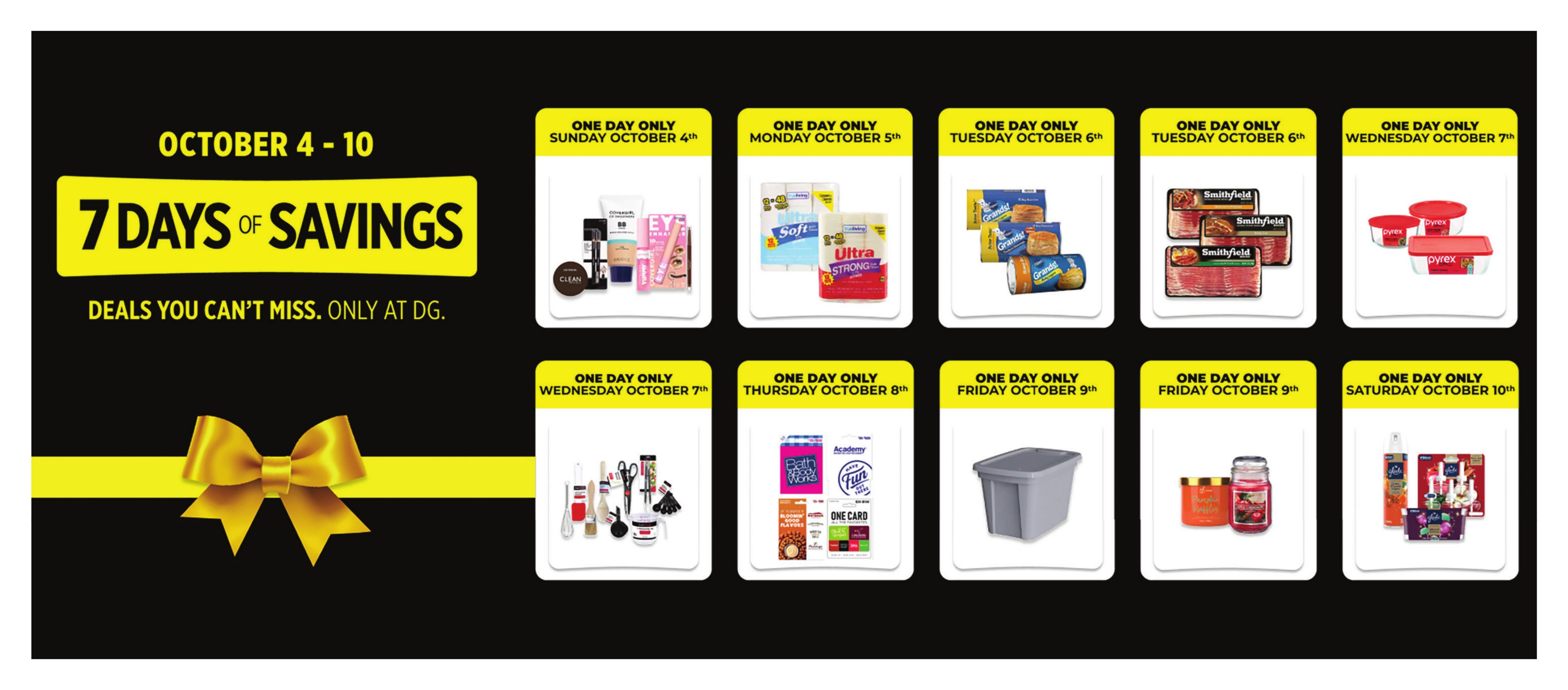 Dollar General (Bellamy-Chatom Area, AL) Weekly Ad October 4 - 10, 2026