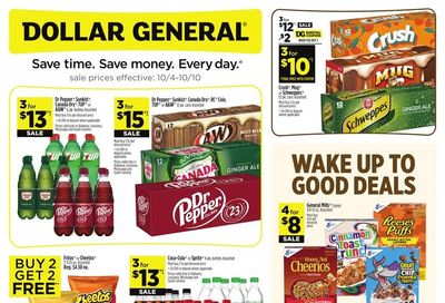 Dollar General (Chunky Area, MS) Weekly Ad October 4 - 10, 2026