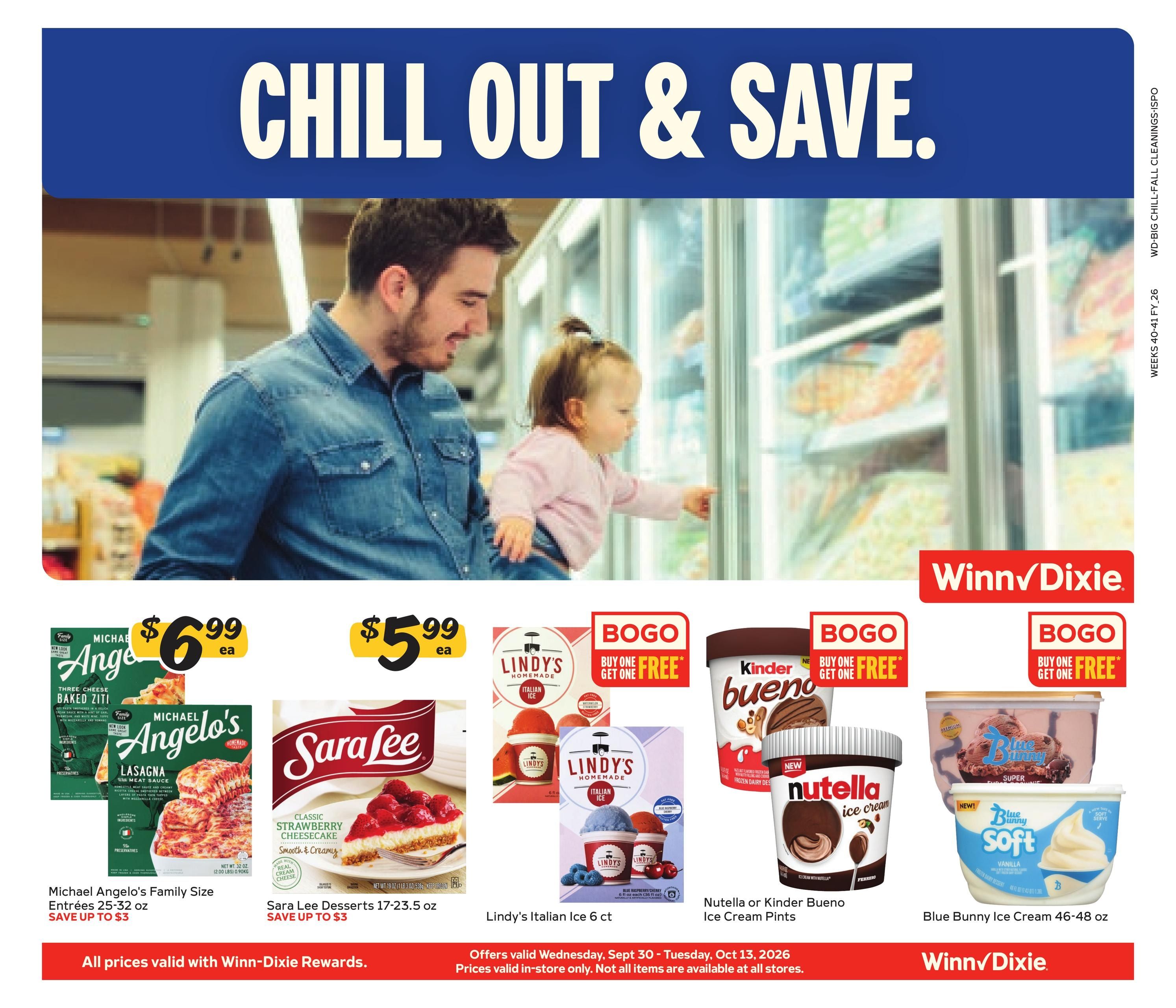 Winn-Dixie In-Store Weekly Ad September 30 - October 13, 2026