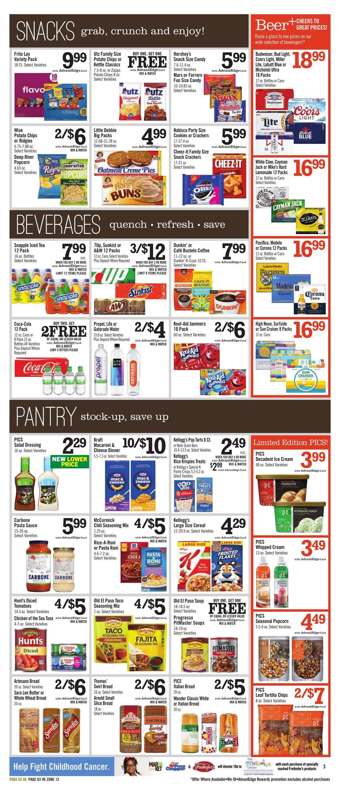 Price Chopper (Franconia Area, NH) Weekly Ad October 4 - 10, 2026