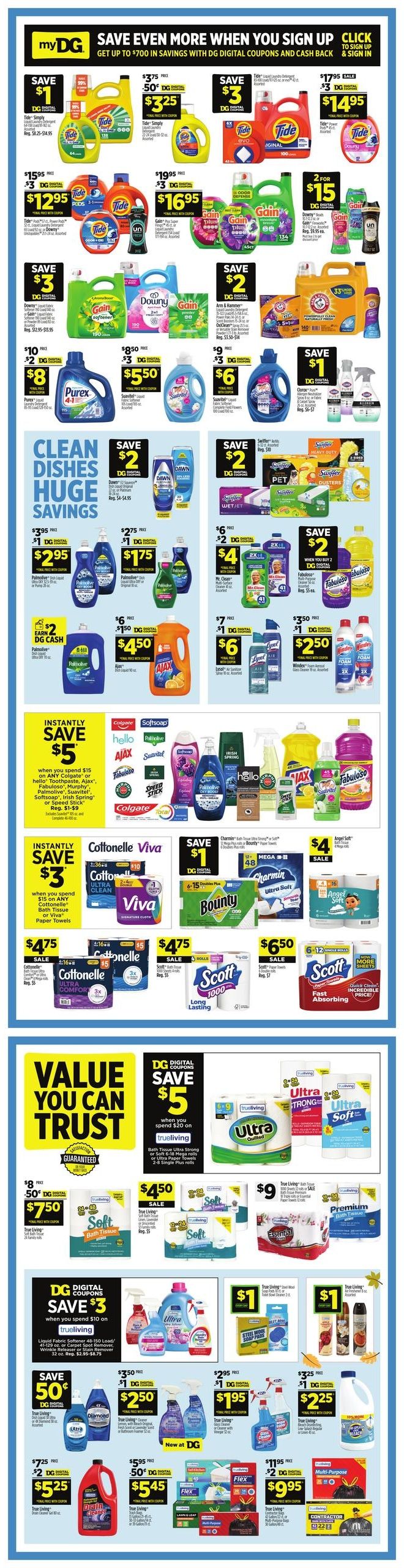 Dollar General (Old Town Area, FL) Weekly Ad October 4 - 10, 2026