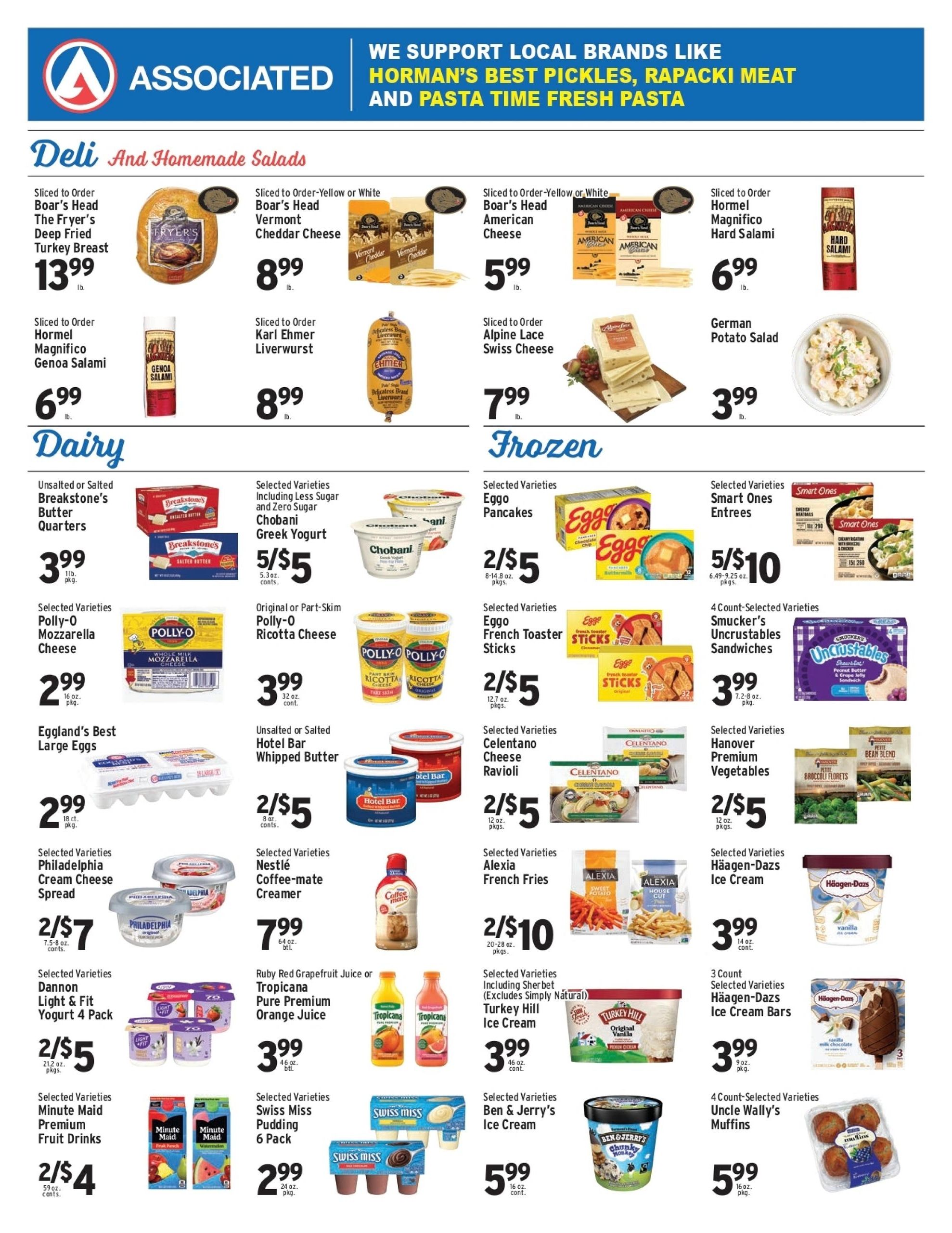 Associated Supermarkets (Carle Place Area, NY) Weekly Ad October 2 - 8, 2026