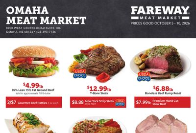 Fareway (Boys Town-Omaha Area, NE) Weekly Ad October 5 - 10, 2026
