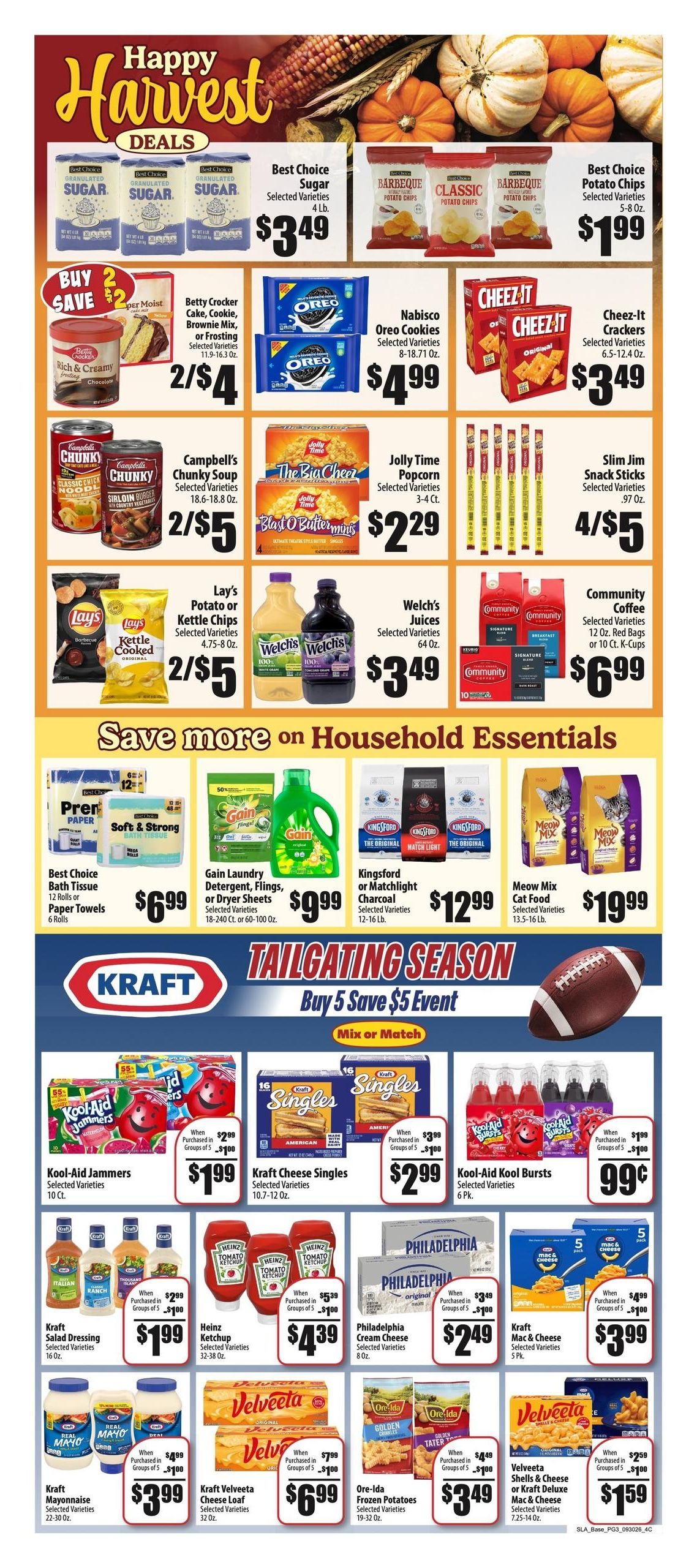 Shawn's Cajun Meats and Grocery Weekly Ad September 30 - October 6, 2026