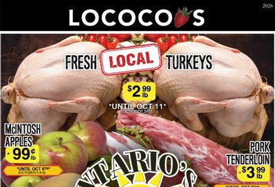 Lococo's Flyer October 5 to 8