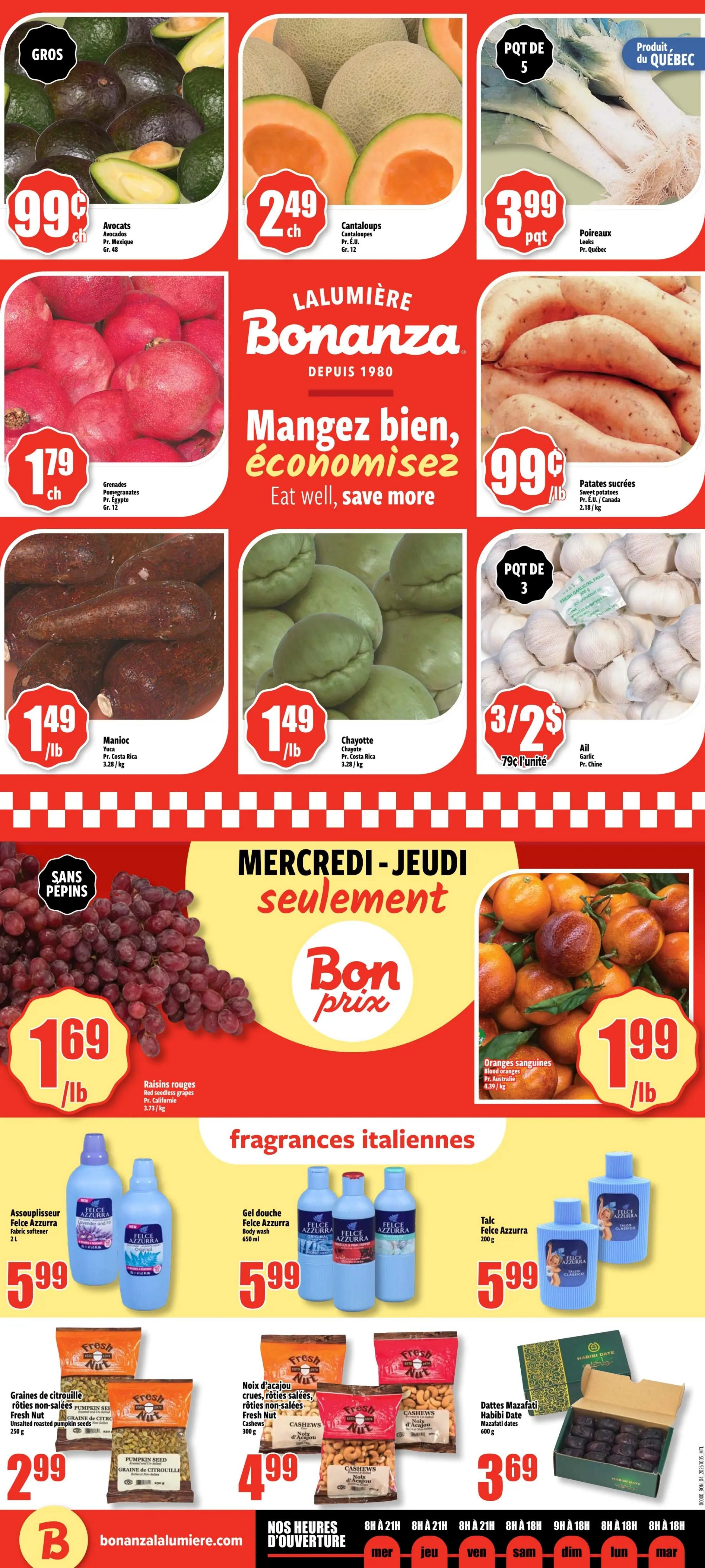 Bonanza Flyer October 7 to 13