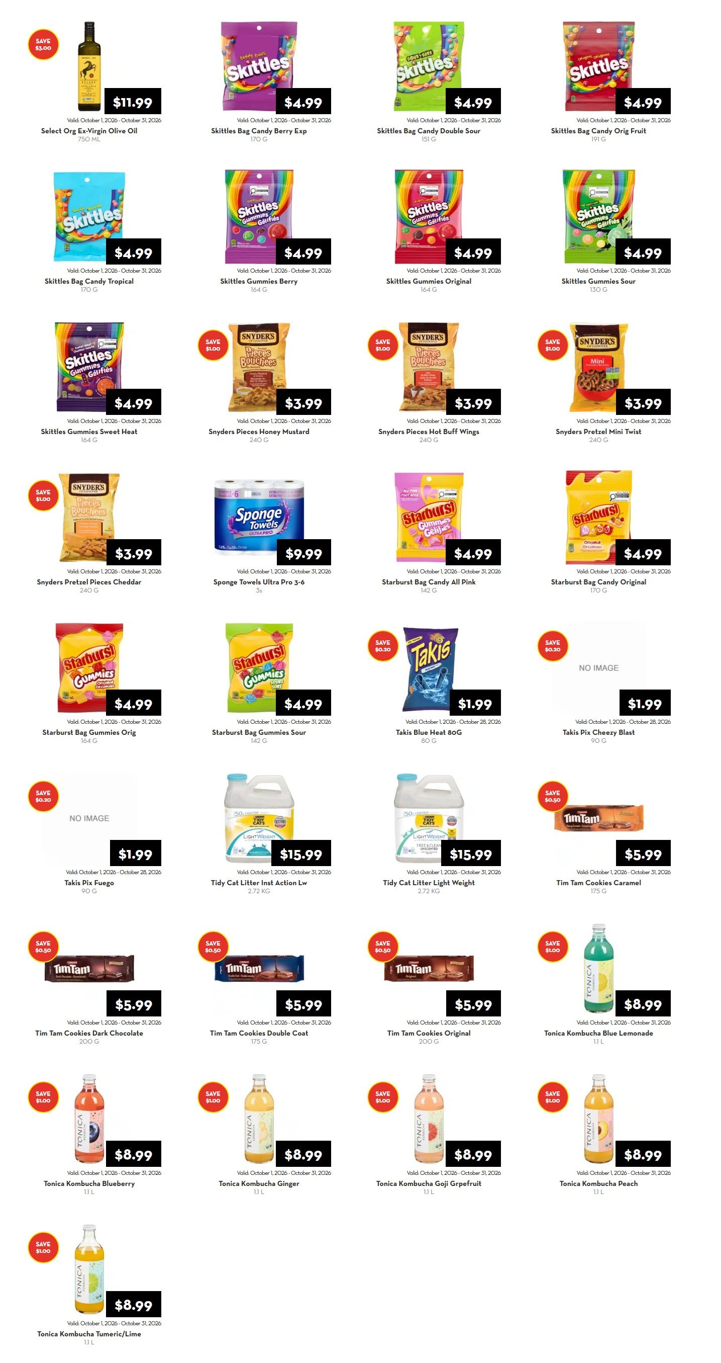 Rabba In-Store Deals October 1 to 31
