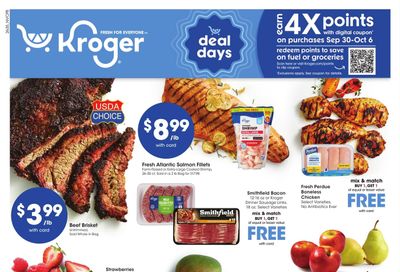 Kroger (Cottontown Area, TN) Weekly Ad September 30 - October 6, 2026