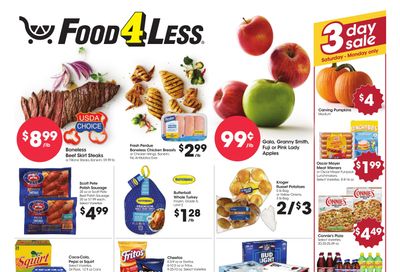 Food 4 Less (Hammond Area, IN) Chicago Weekly Ad October 7 - 13, 2026