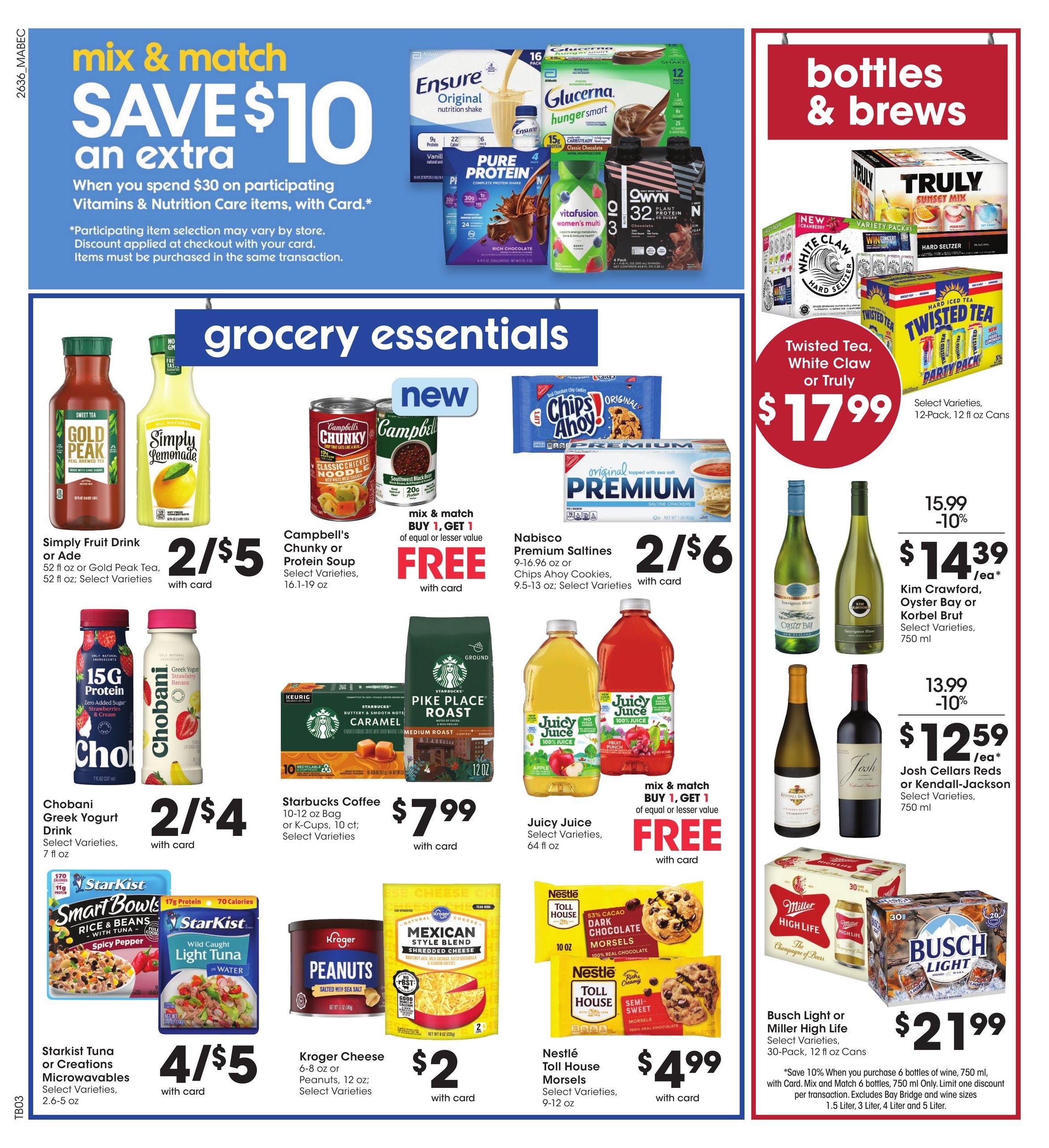 Kroger (Charleston Area, WV) Weekly Ad October 7 - 13, 2026