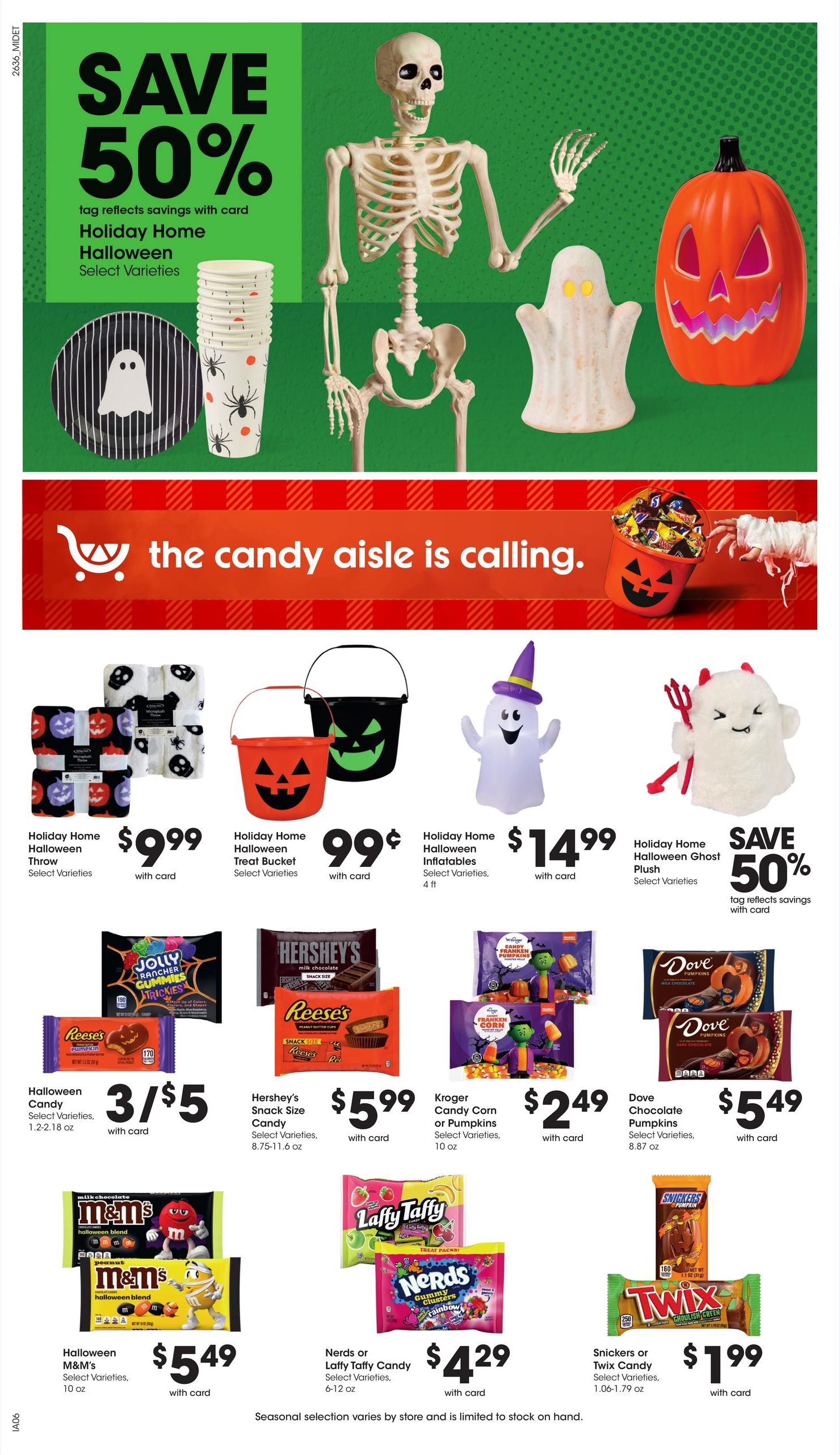 Kroger (Ann Arbor Area, MI) Weekly Ad October 7 - 13, 2026