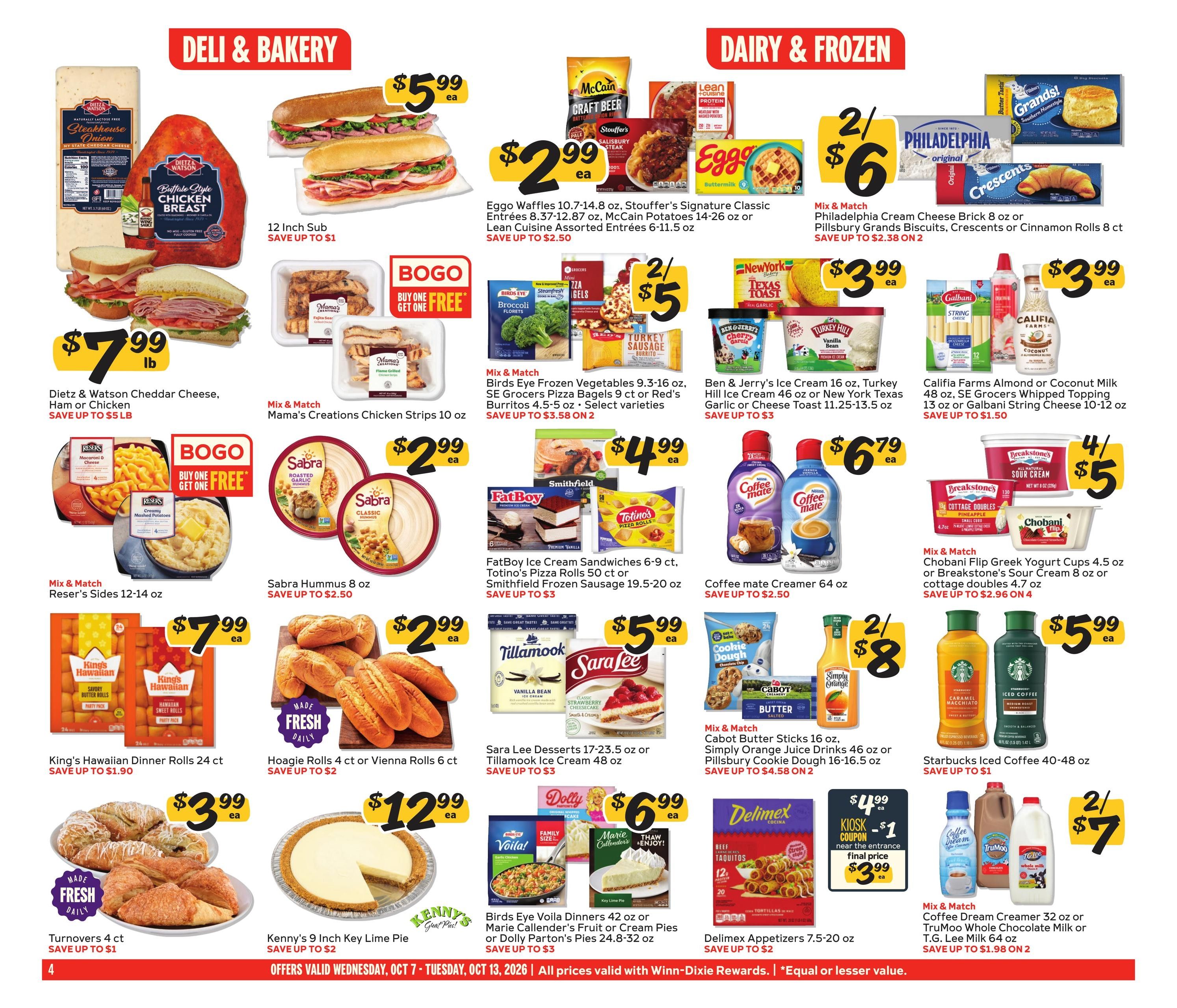 Winn-Dixie (Clearwater Area, FL) Weekly Ad October 7 - 13, 2026