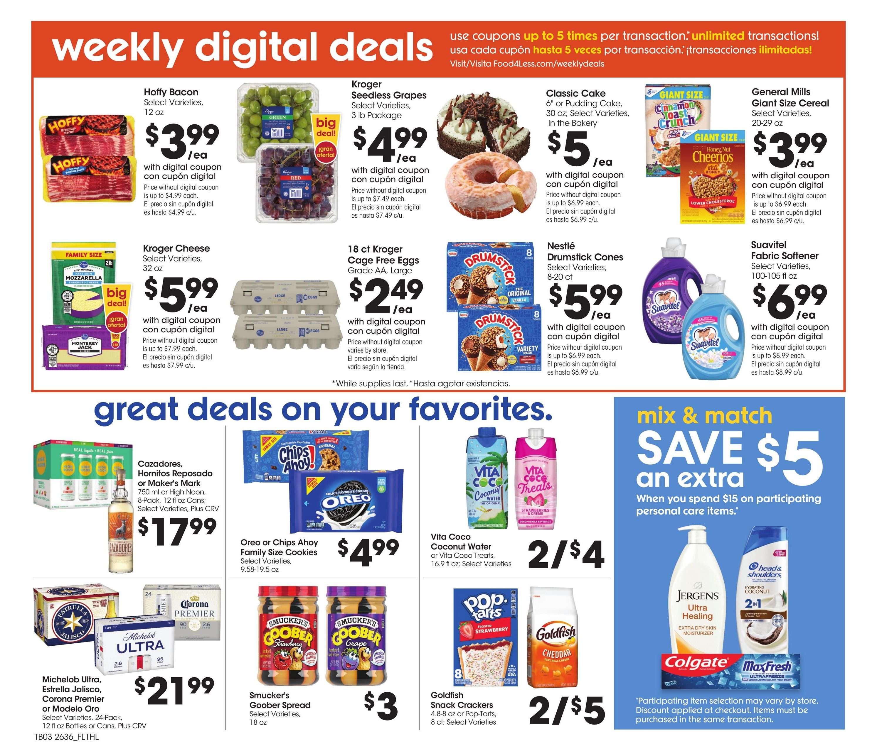 Food 4 Less (Alhambra Area, CA) California Weekly Ad October 7 - 13, 2026