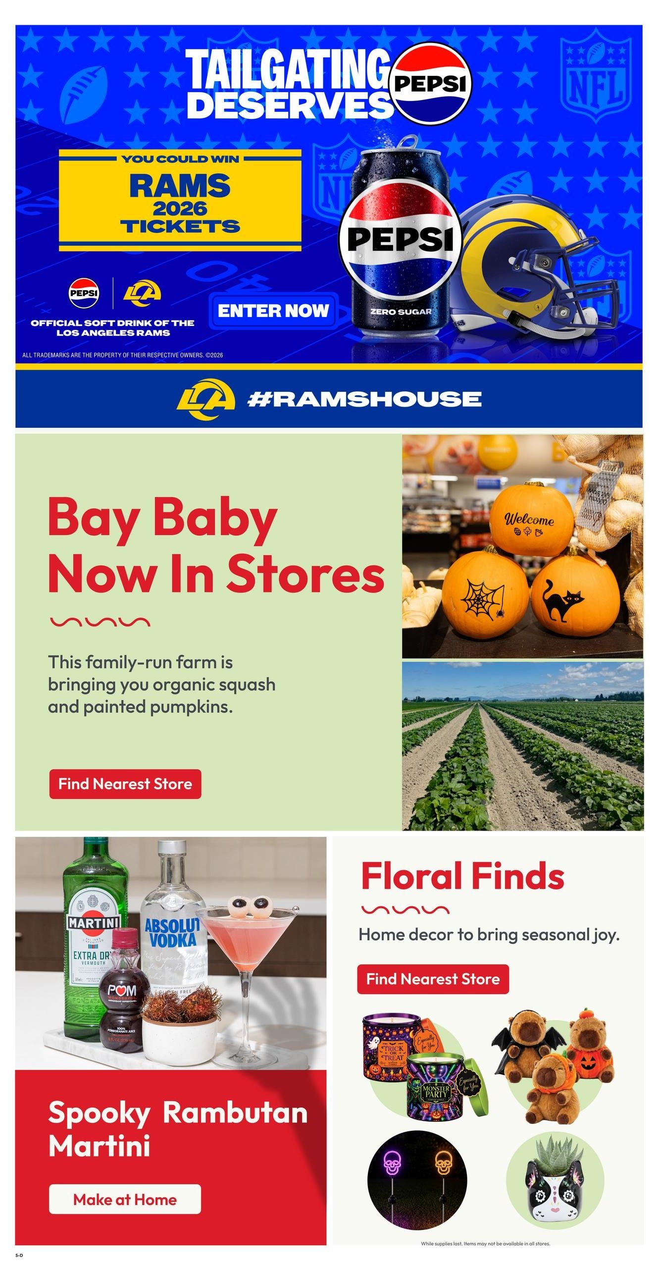 Stater Bros. Markets Weekly Ad October 7 - 13, 2026