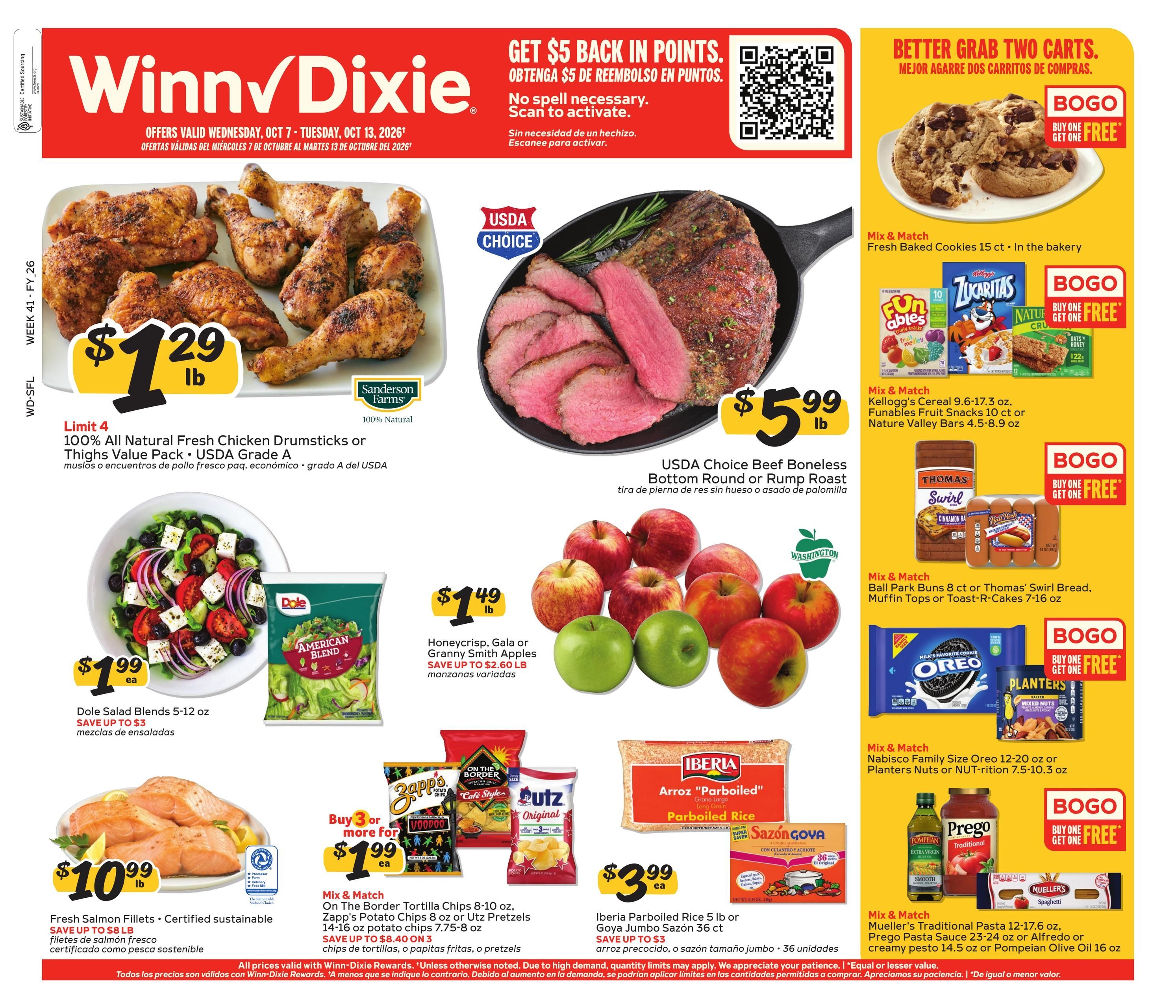 Winn-Dixie (Cape Coral Area, FL) Weekly Ad October 7 - 13, 2026