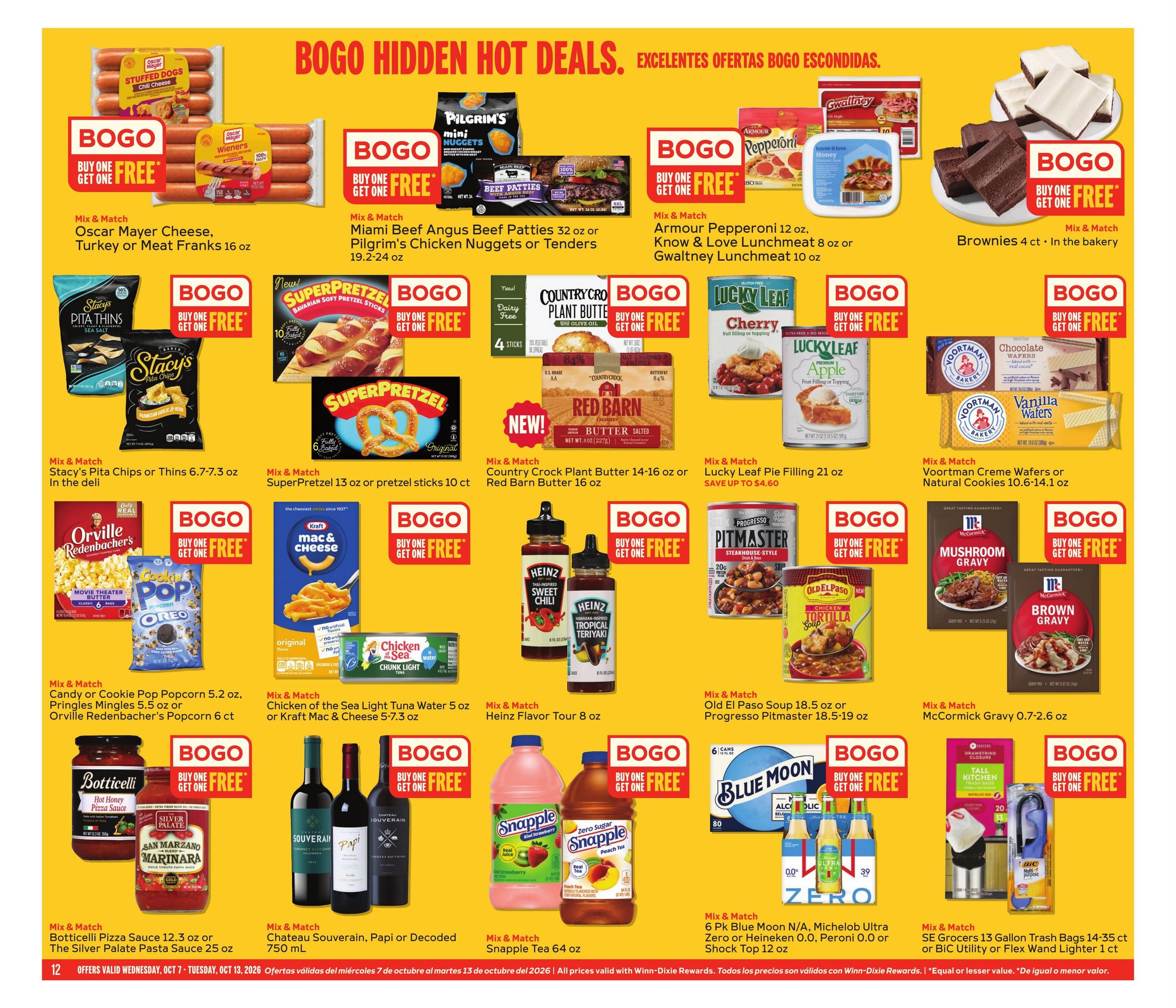 Winn-Dixie (Old Town Area, FL) Weekly Ad October 7 - 13, 2026