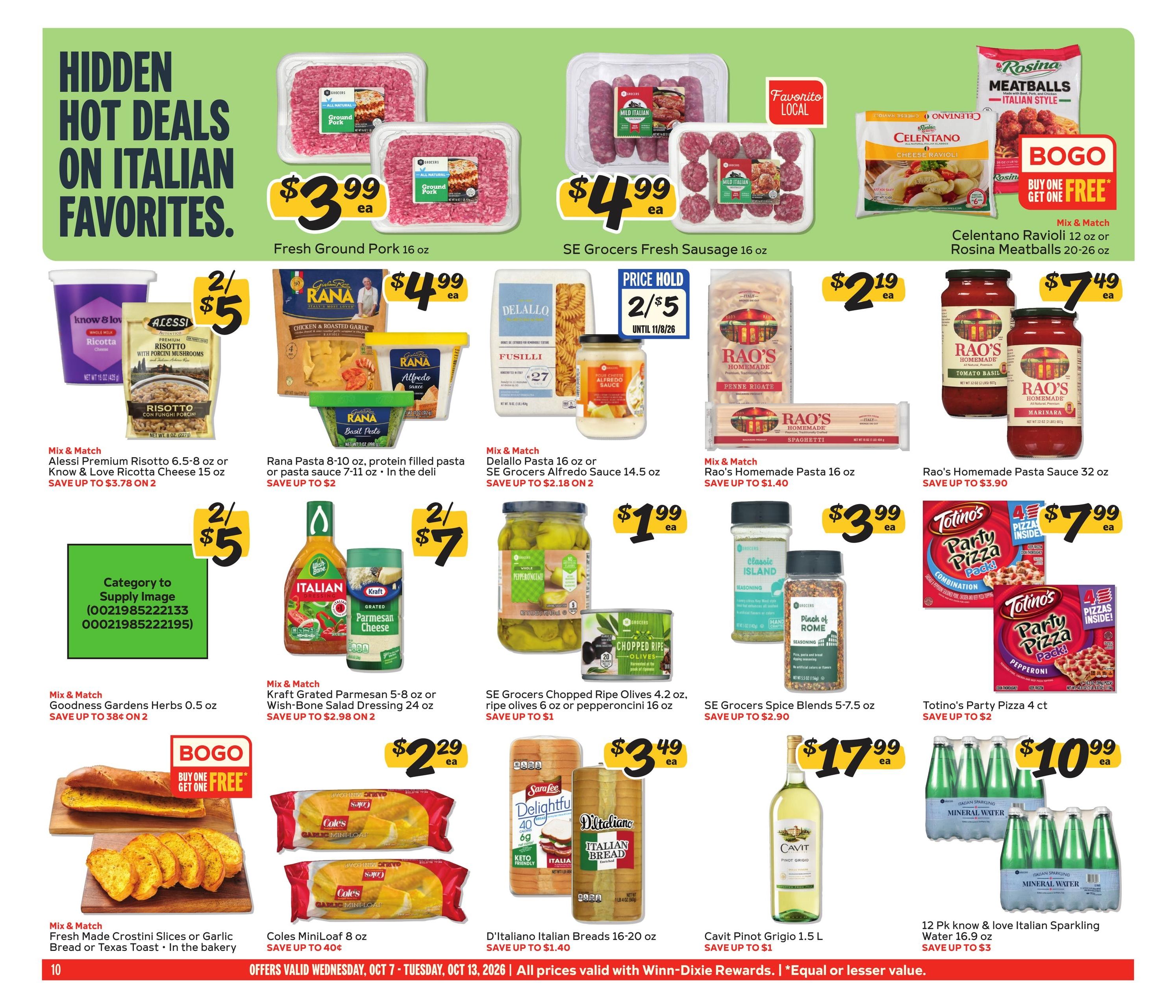 Winn-Dixie (Saint Simons Island-Valdosta Area, GA) Weekly Ad October 7 - 13, 2026