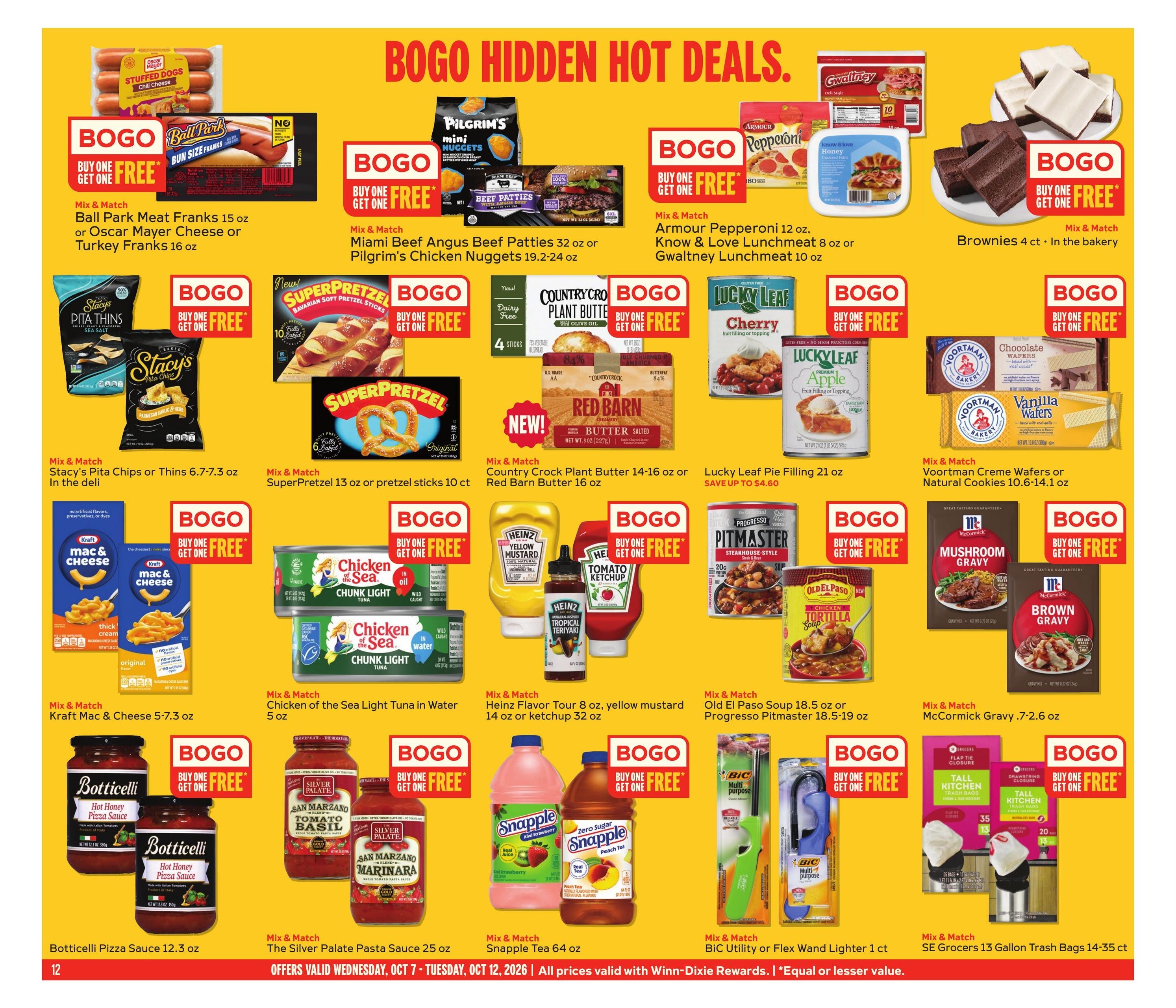 Winn-Dixie (Saint Simons Island-Valdosta Area, GA) Weekly Ad October 7 - 13, 2026