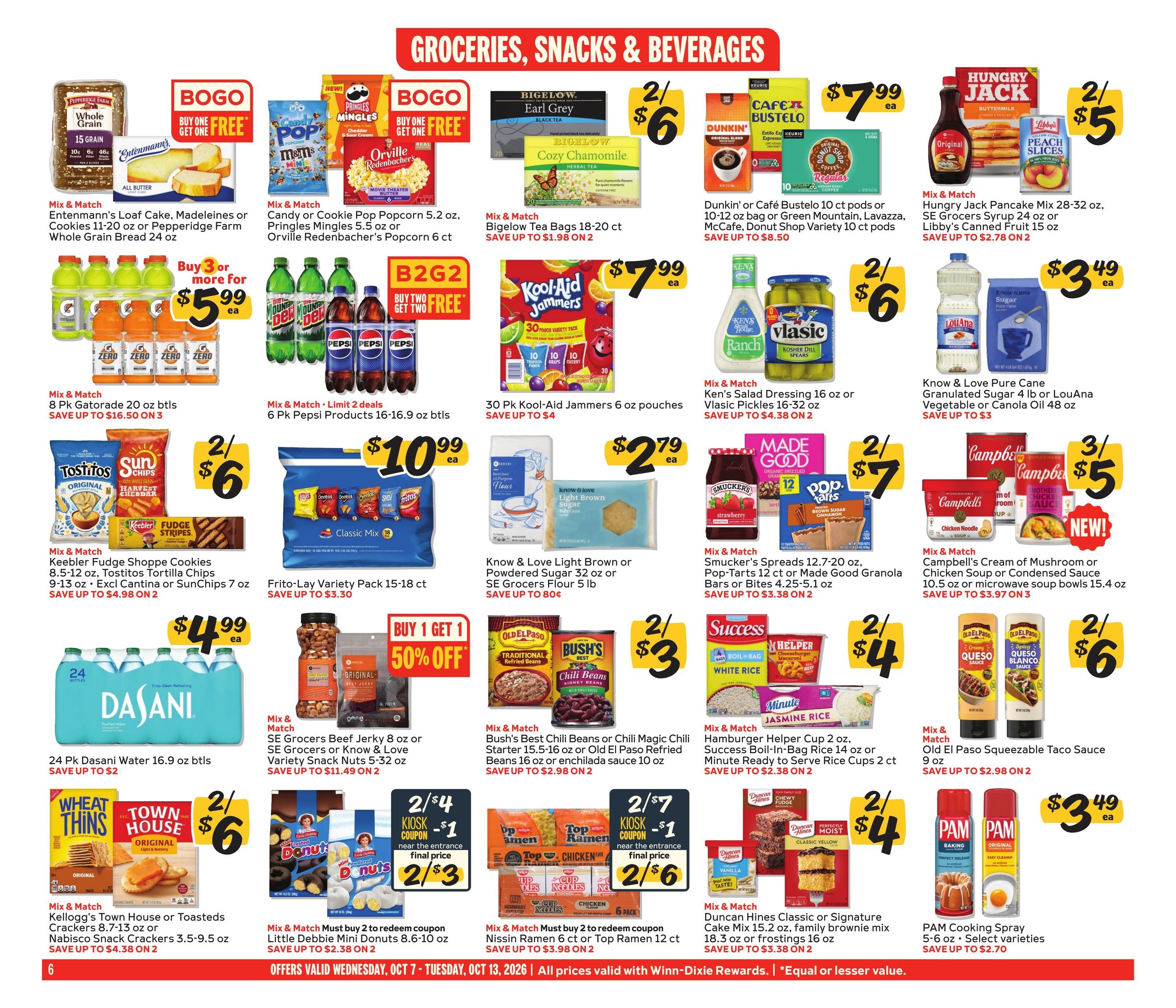 Winn-Dixie (Saint Simons Island-Valdosta Area, GA) Weekly Ad October 7 - 13, 2026