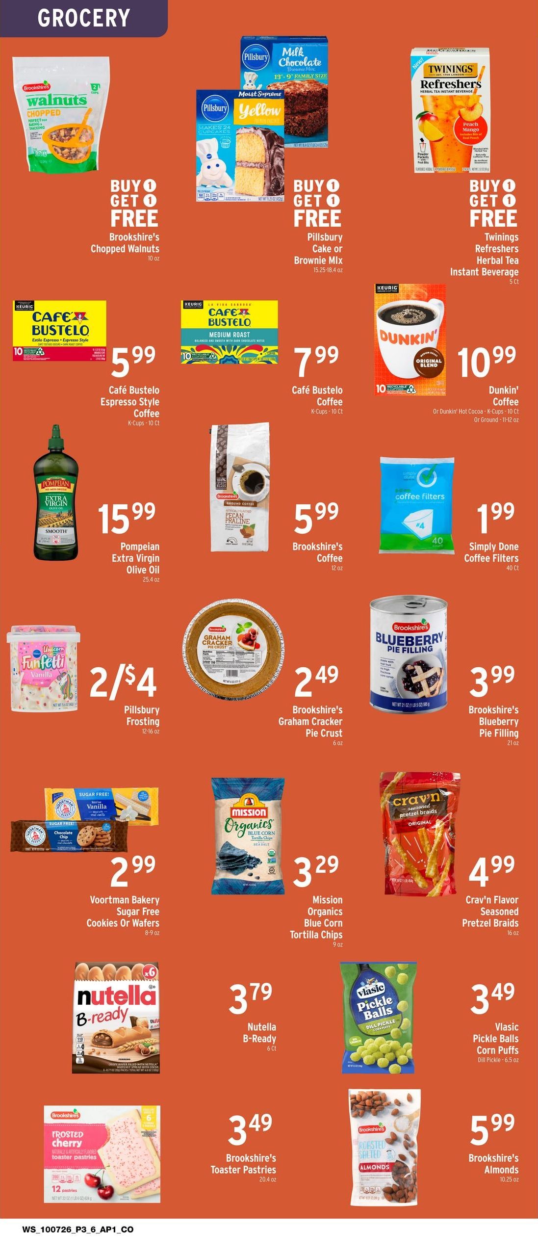 Brookshire's Websaver Weekly Ad October 7 - 13, 2026