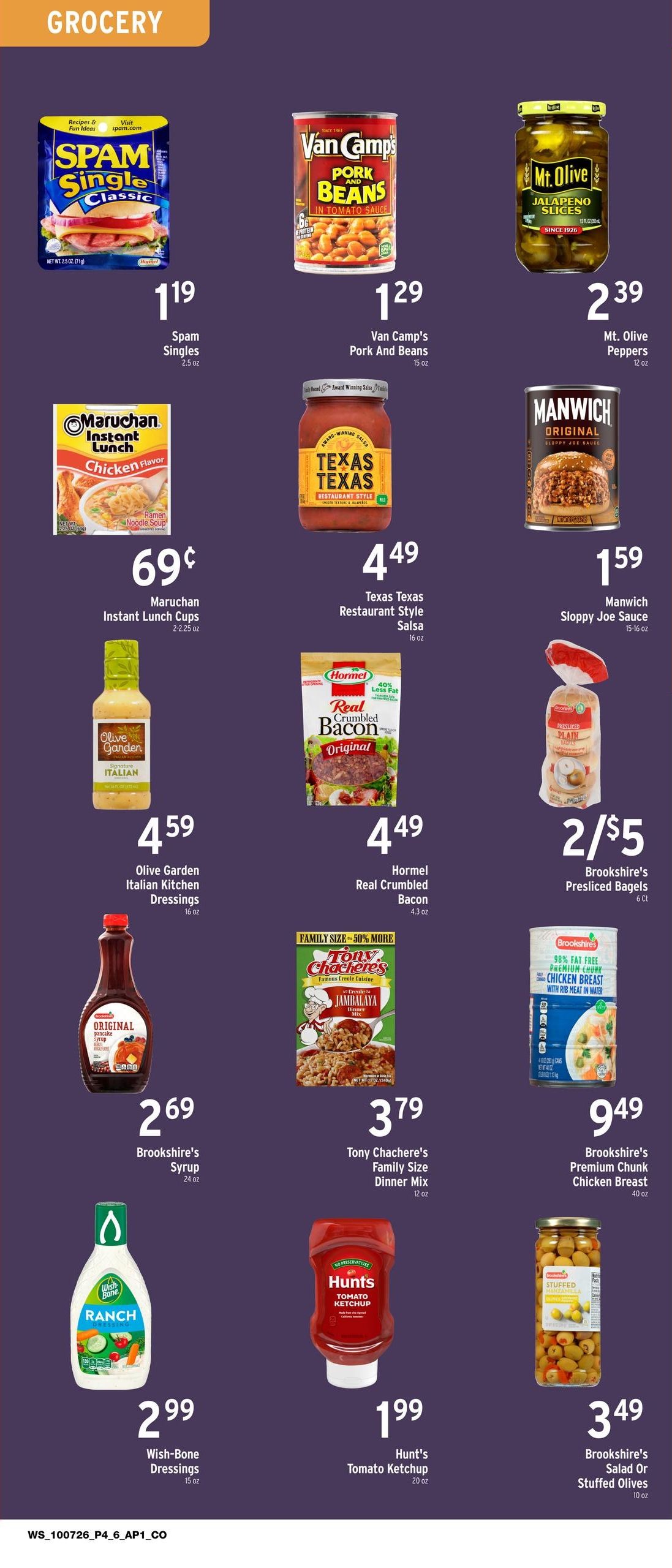 Brookshire's Websaver Weekly Ad October 7 - 13, 2026