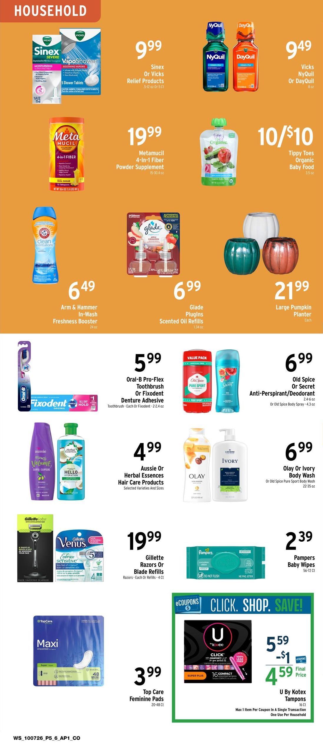 Brookshire's Websaver Weekly Ad October 7 - 13, 2026