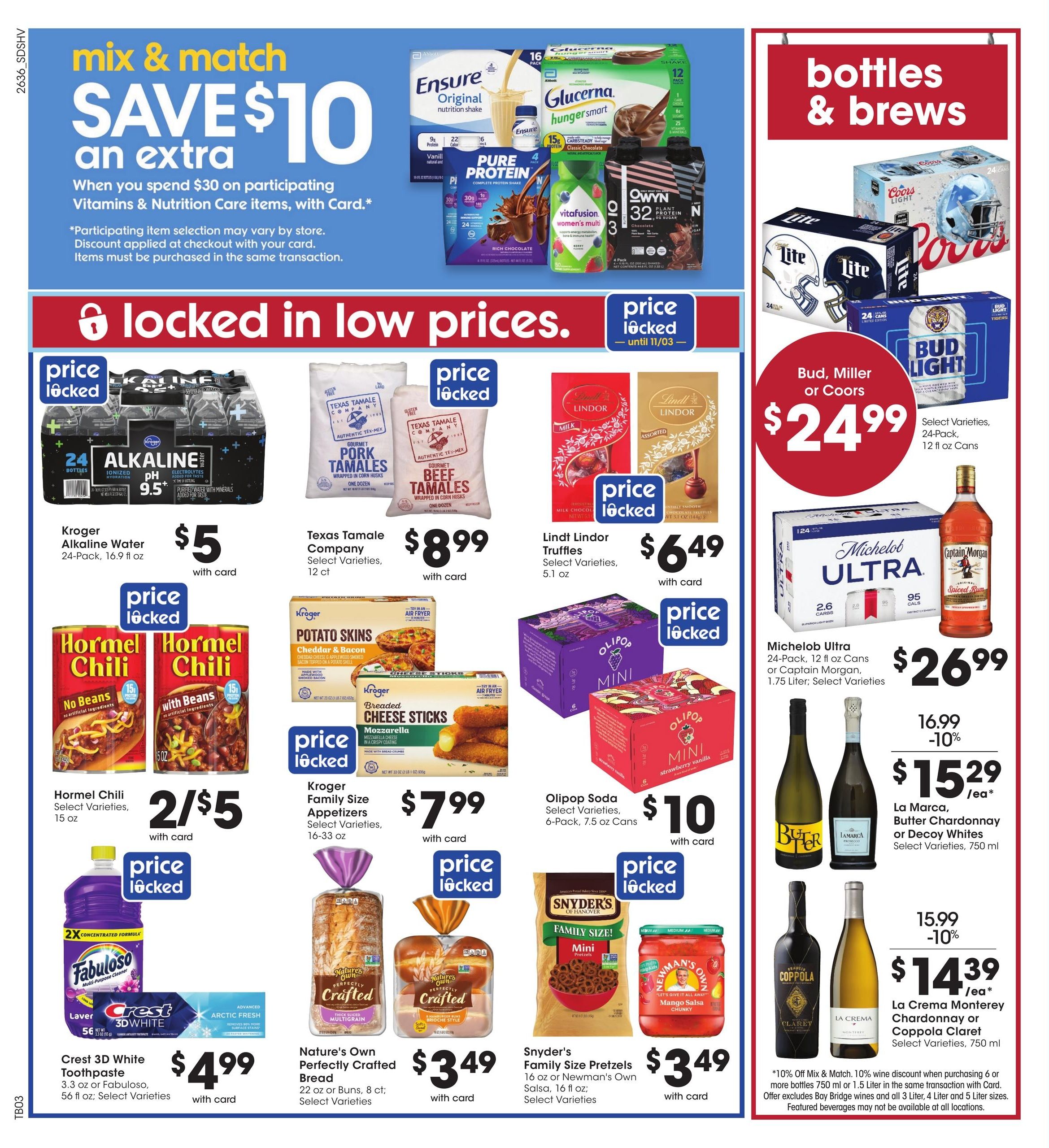 Kroger (Shreveport Area, LA) Weekly Ad October 7 - 13, 2026