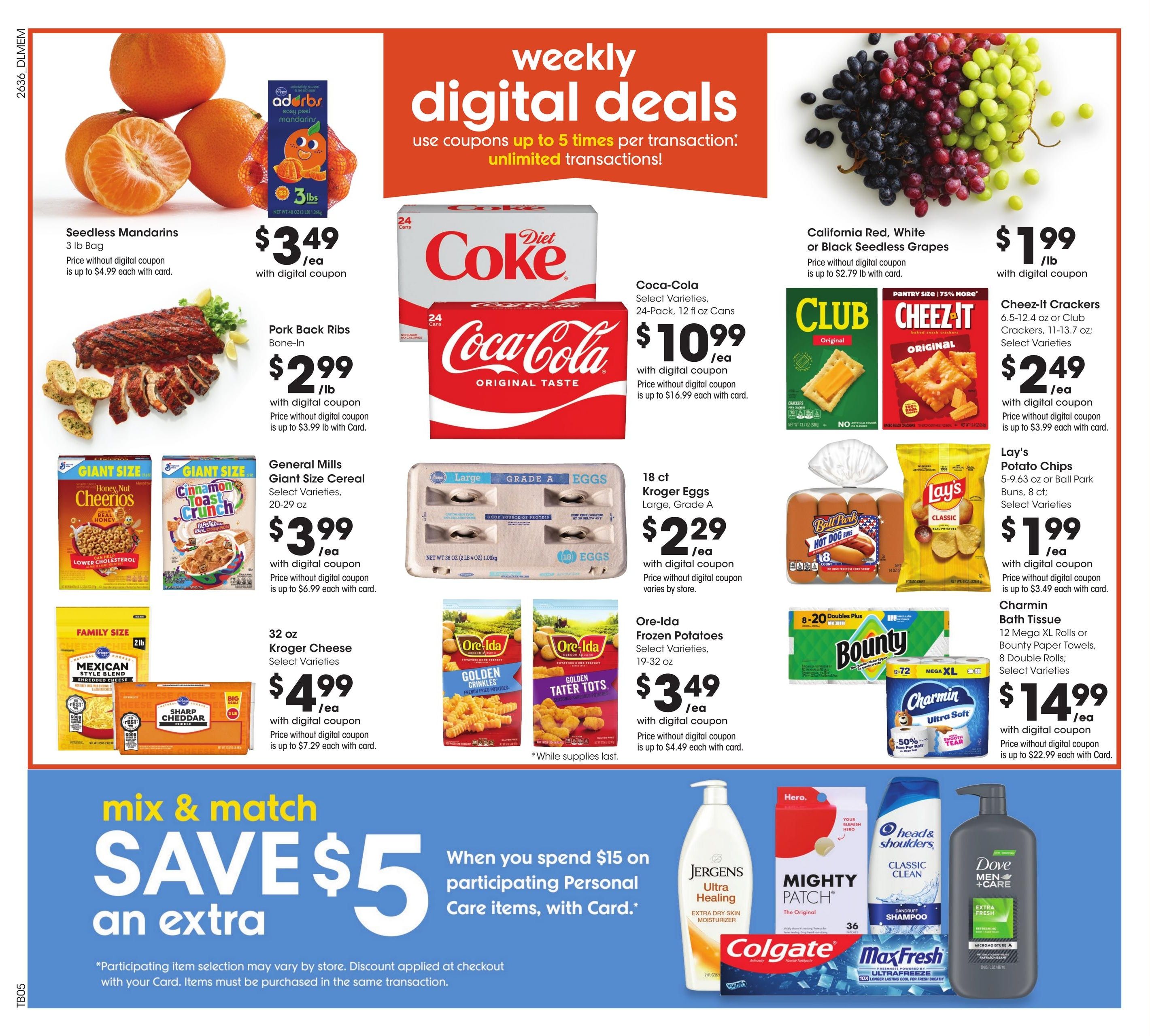 Kroger (Glenwood Area, AR) Weekly Ad October 7 - 13, 2026