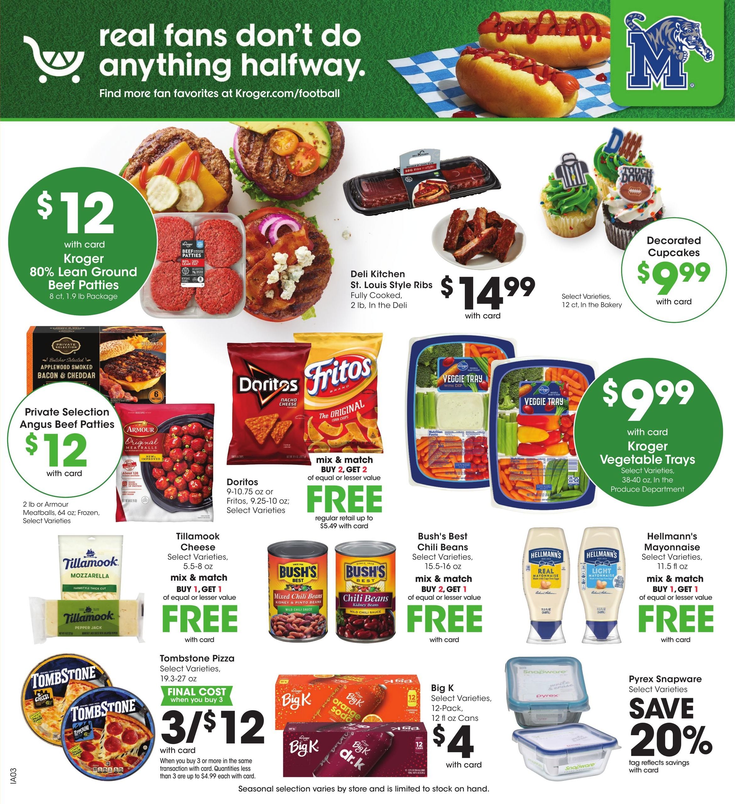 Kroger (Memphis Area, TN) Weekly Ad October 7 - 13, 2026