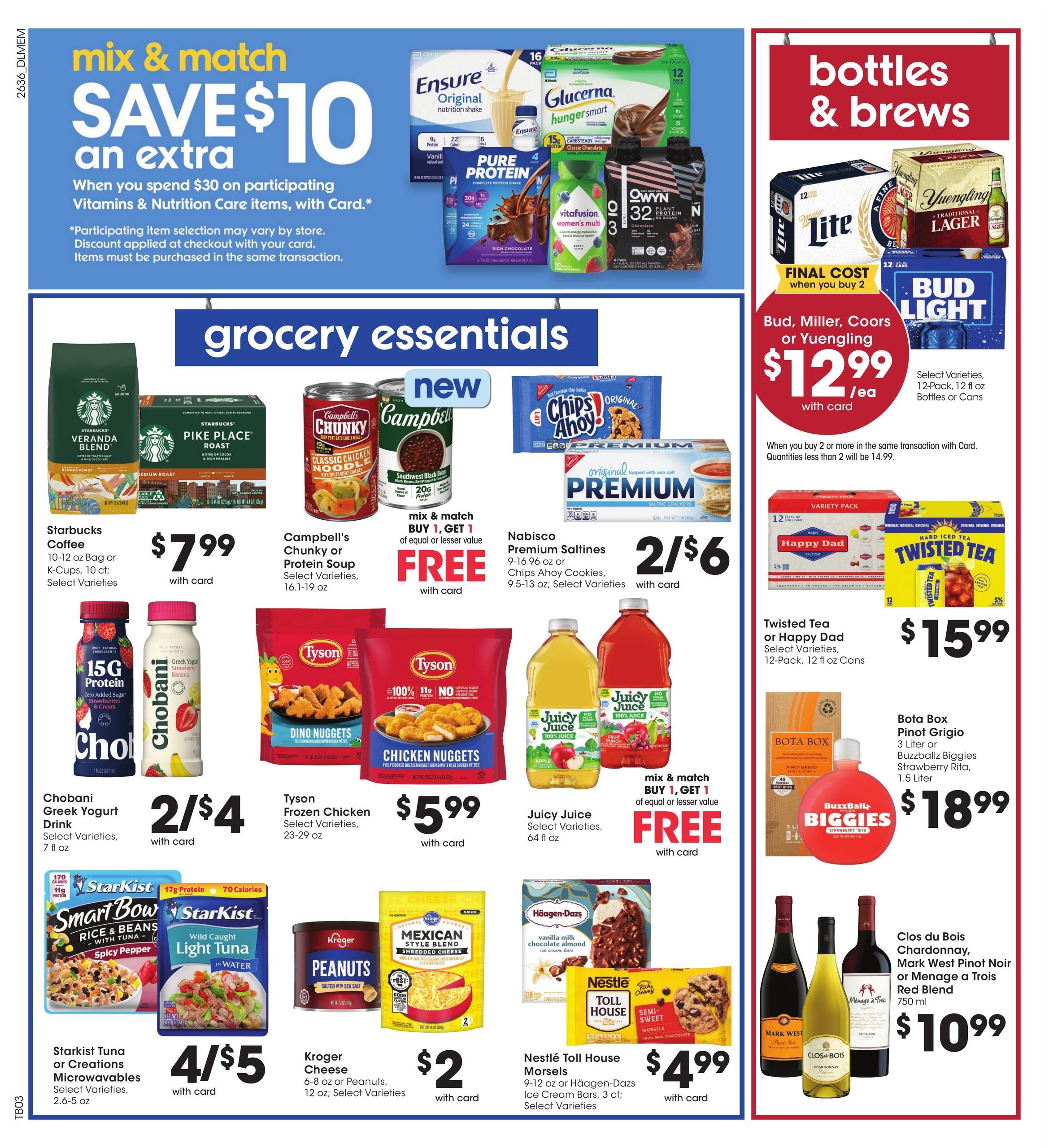 Kroger (Memphis Area, TN) Weekly Ad October 7 - 13, 2026